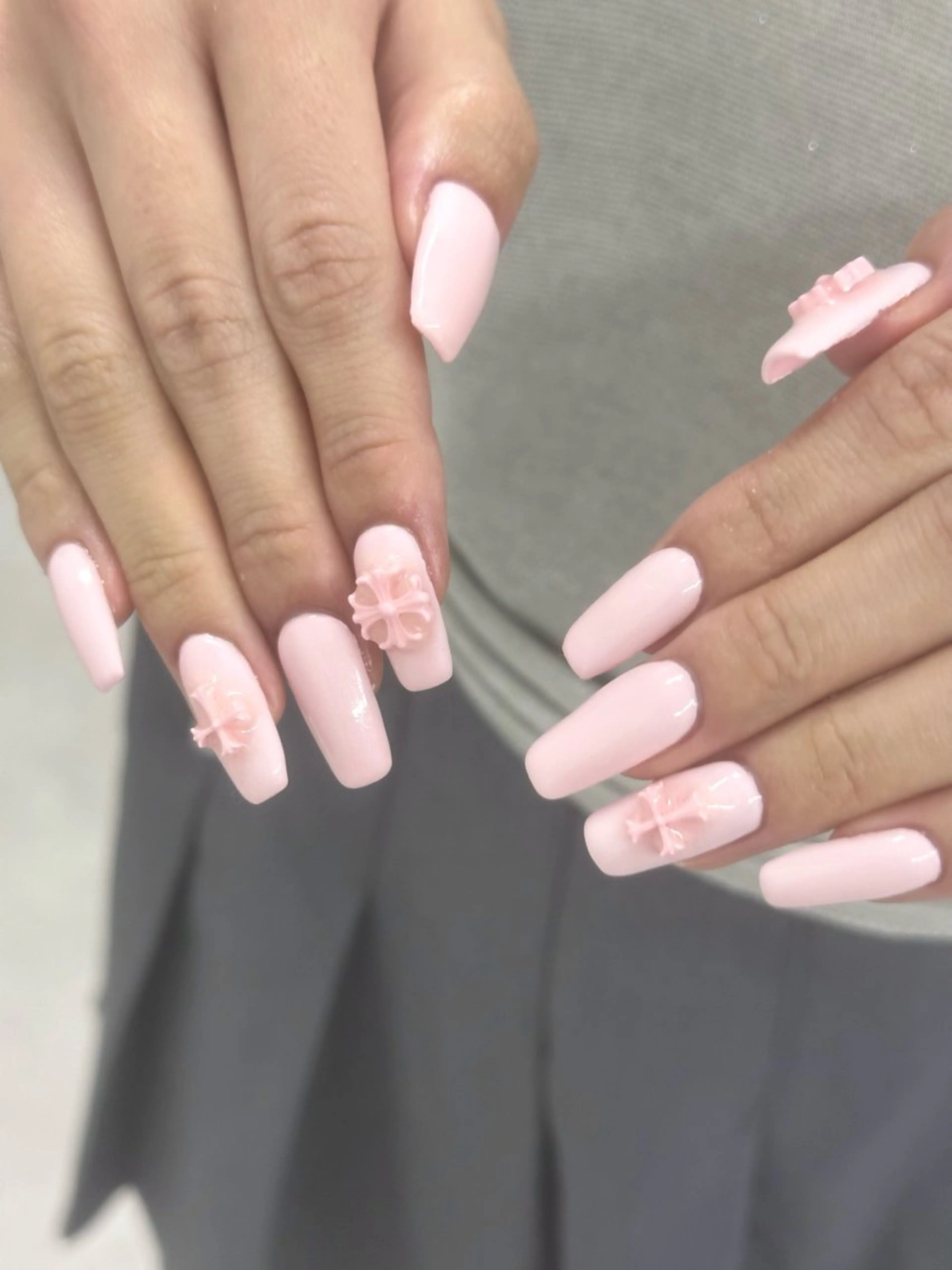 【長さだしmenu💅】🎀ིྀ10本長さだしワンカラー🎀ིྀの写真