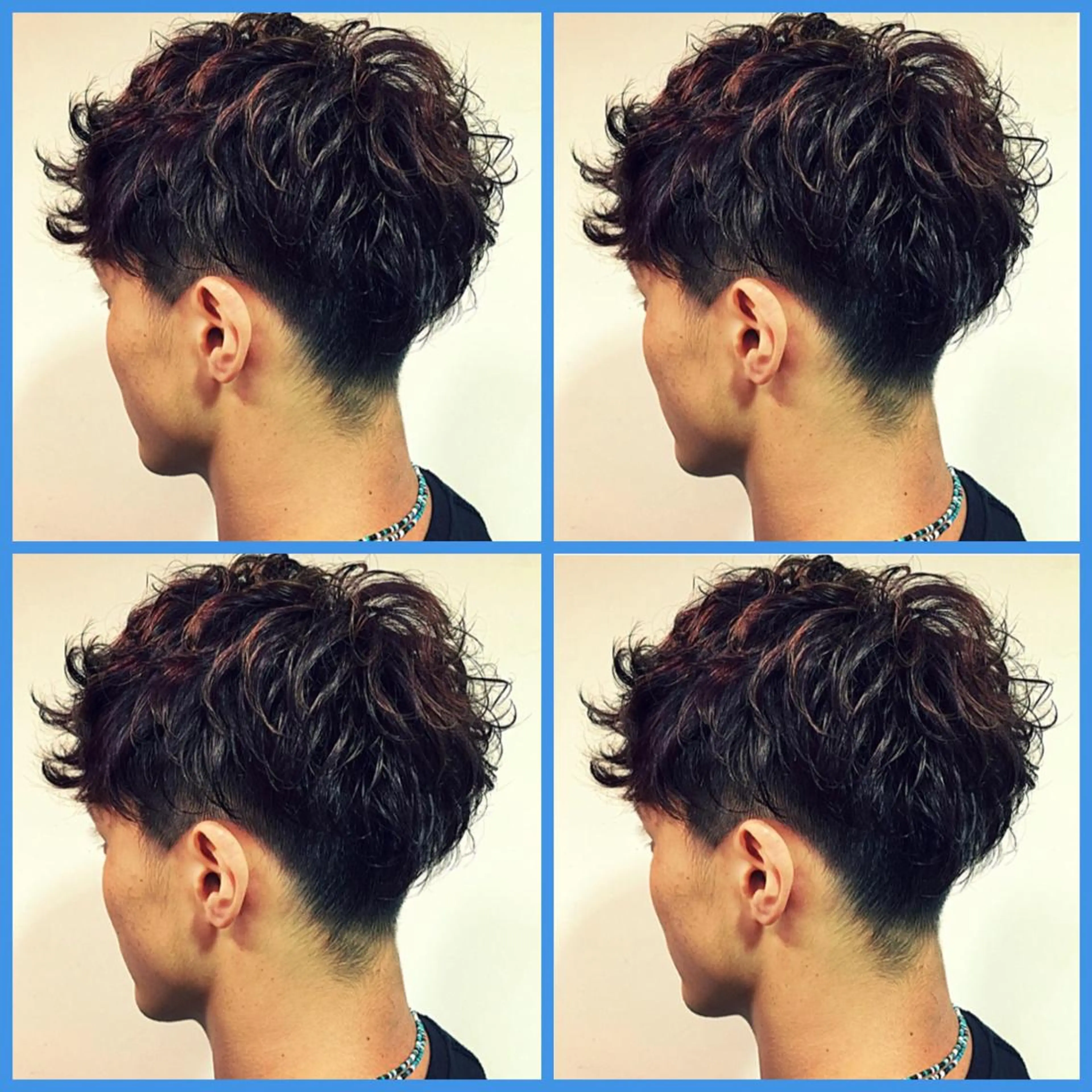 ショート パーマ カット ハイトーンデザイン カラー特化🌟木下のヘアスタイル