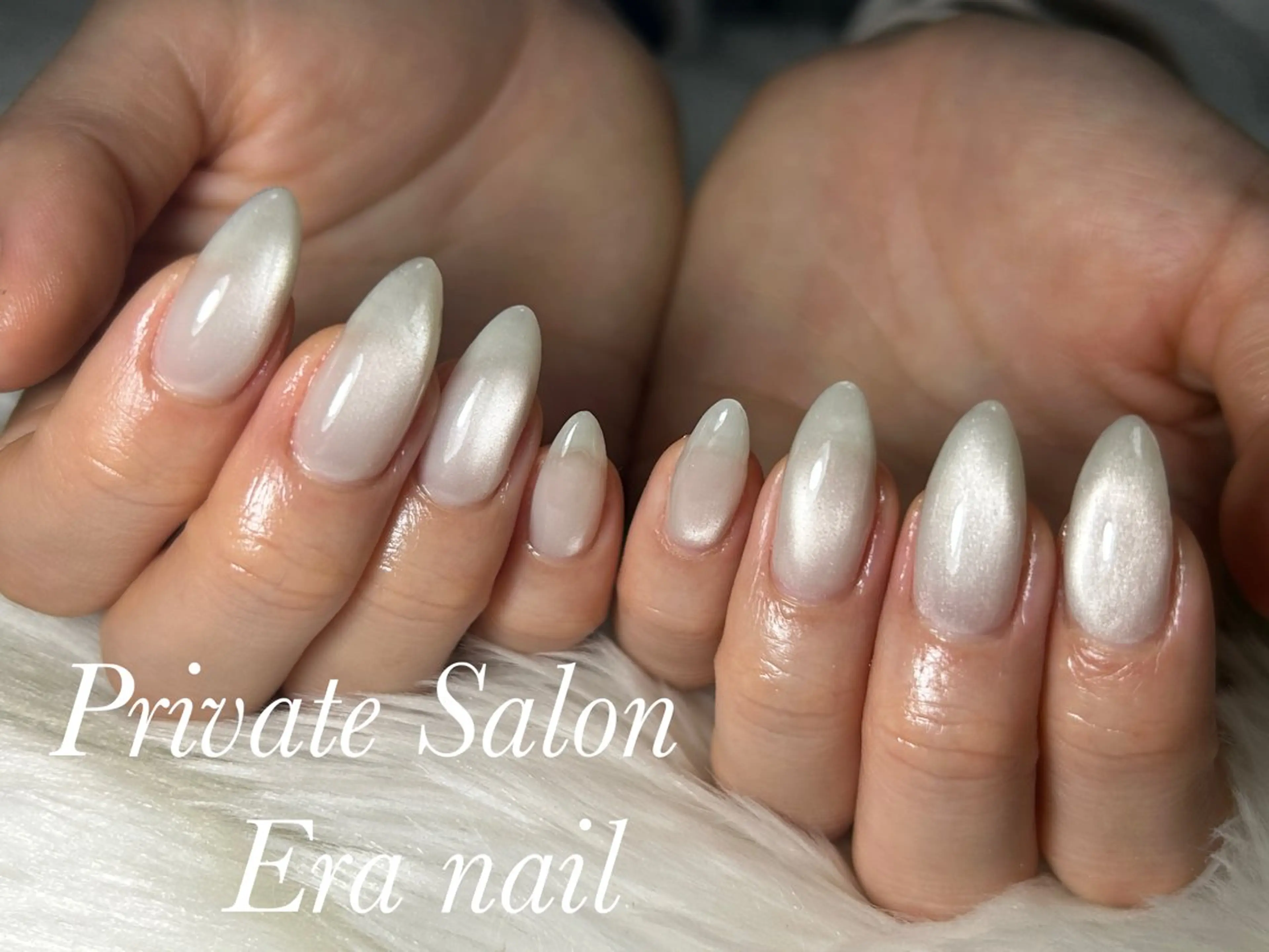 ネイル マグネットネイル マグネットワンカラー ワンカラーネイル ハンドネイル Era nailのネイルデザイン