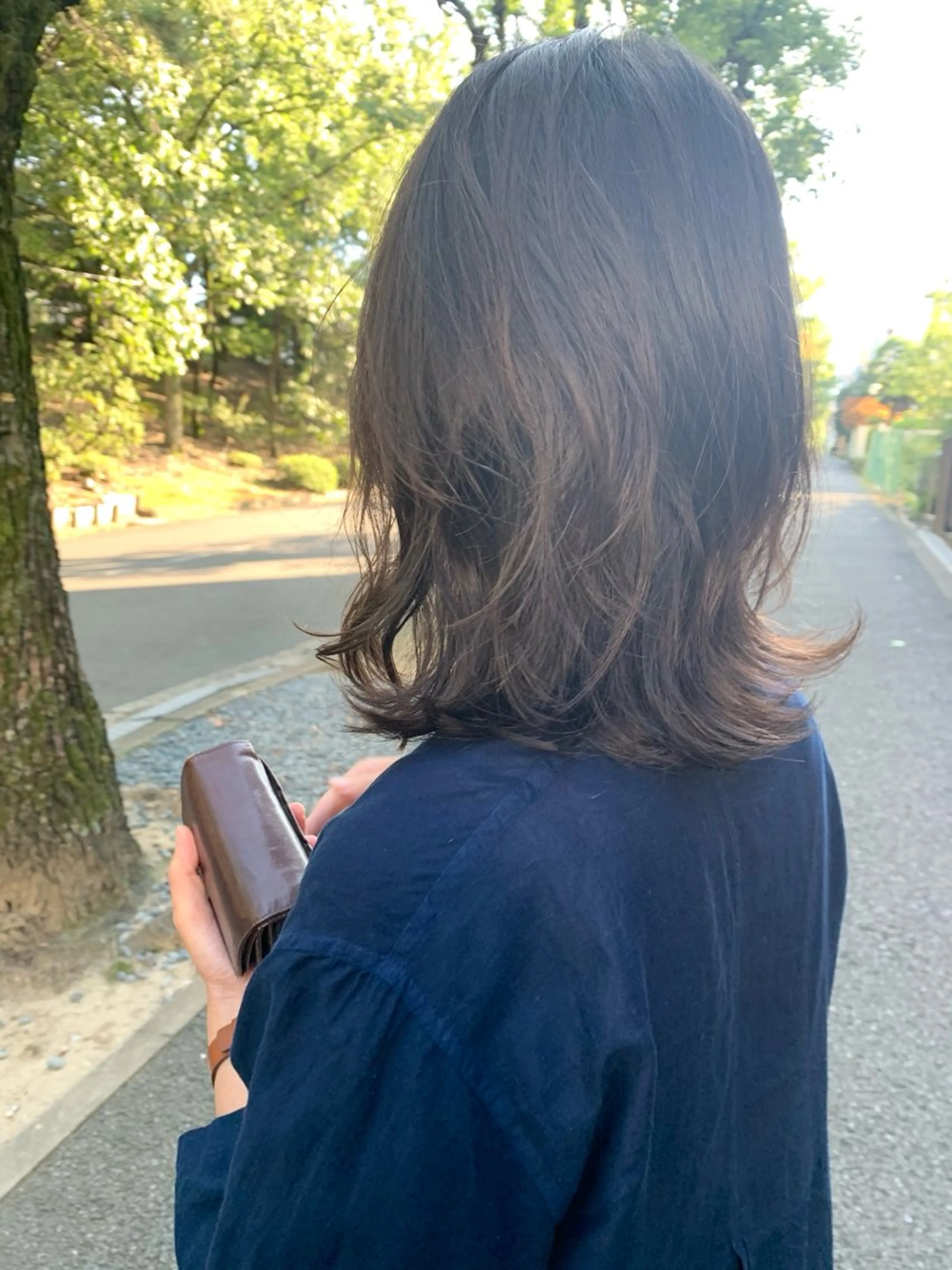 ミディアム 🐰桃山台/髪質改善 山亀のヘアスタイル