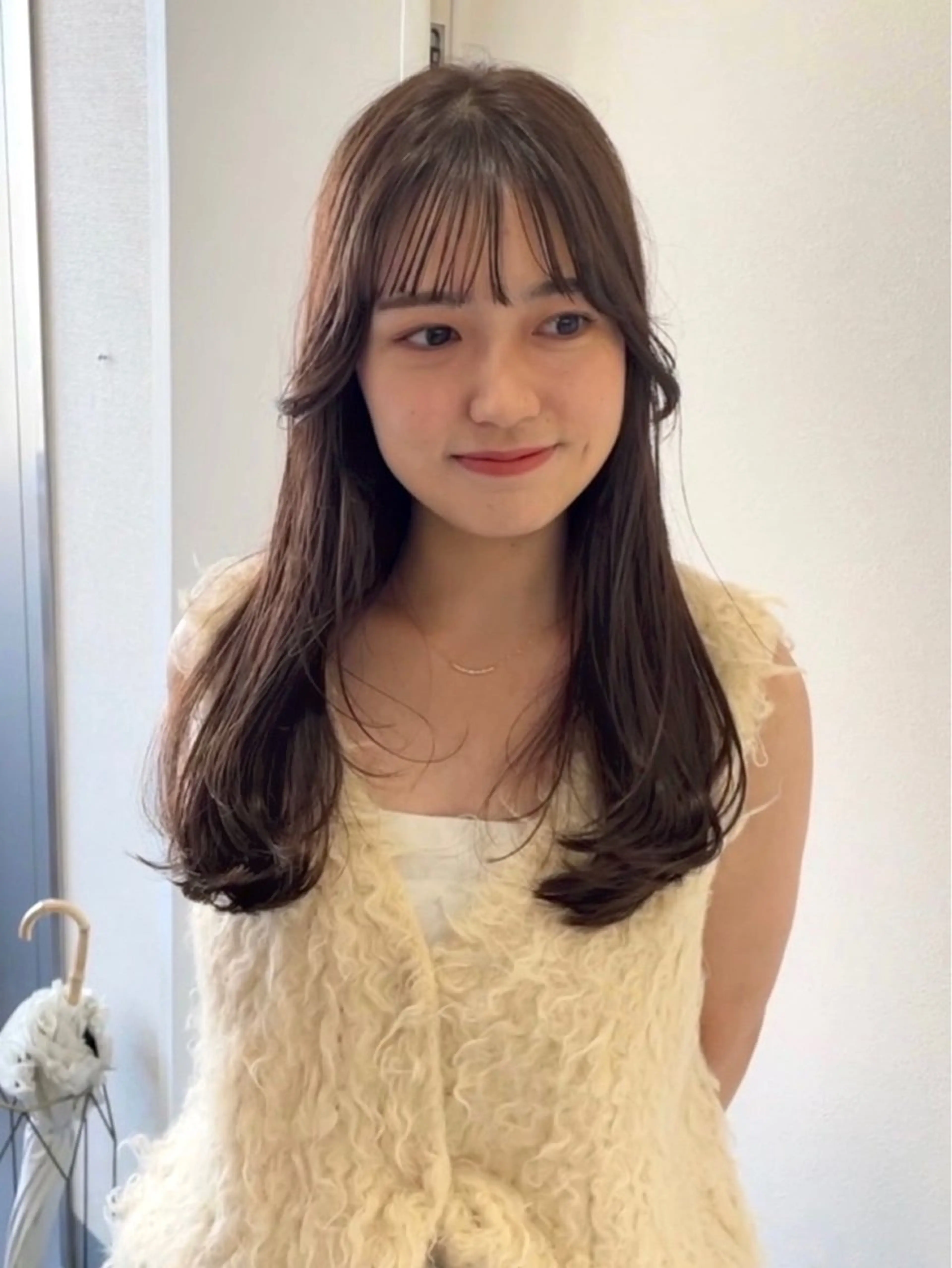 透明感カラー＋トリートメントの写真