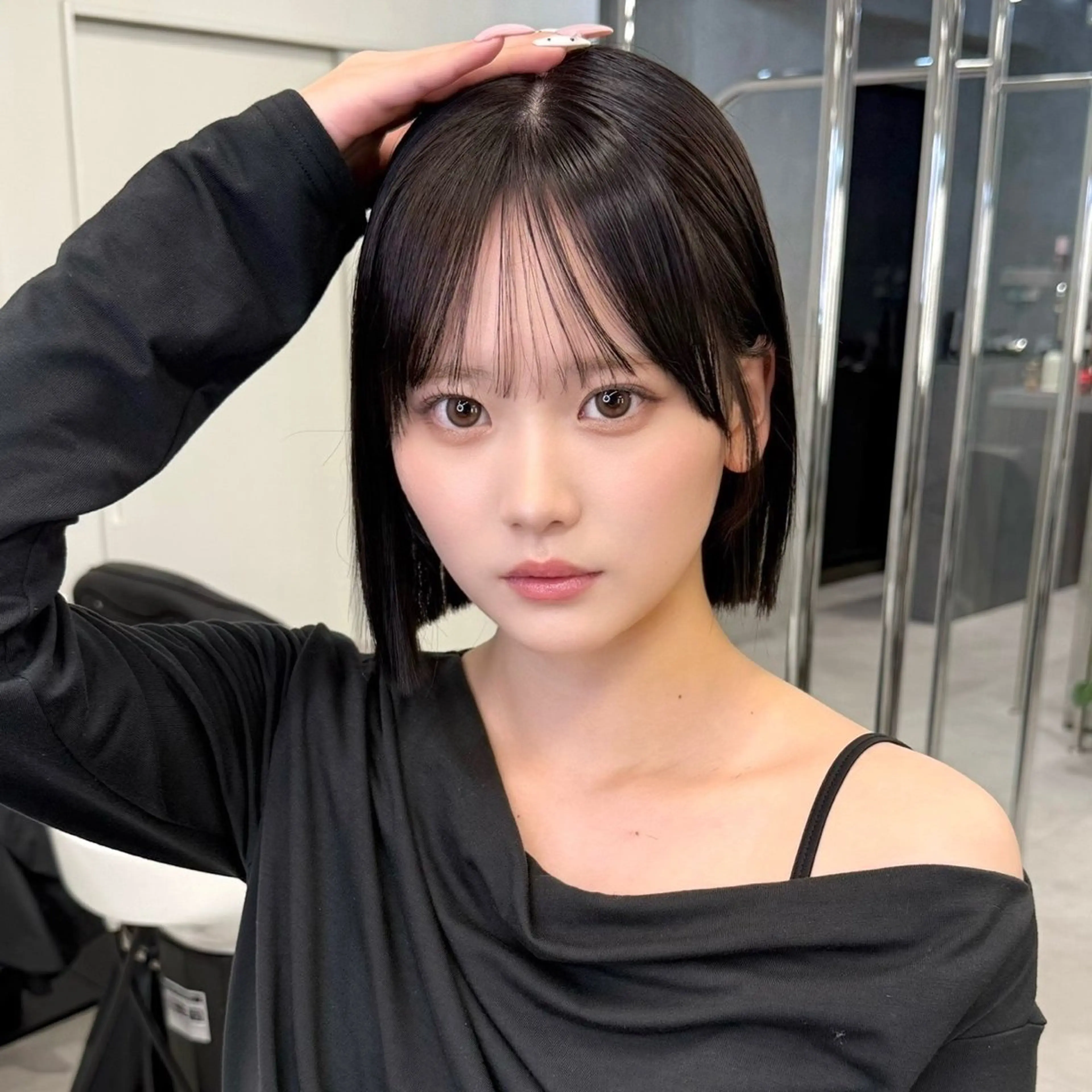 ショート ゆうさ │ ボブ 髪質改善ストレートのヘアスタイル