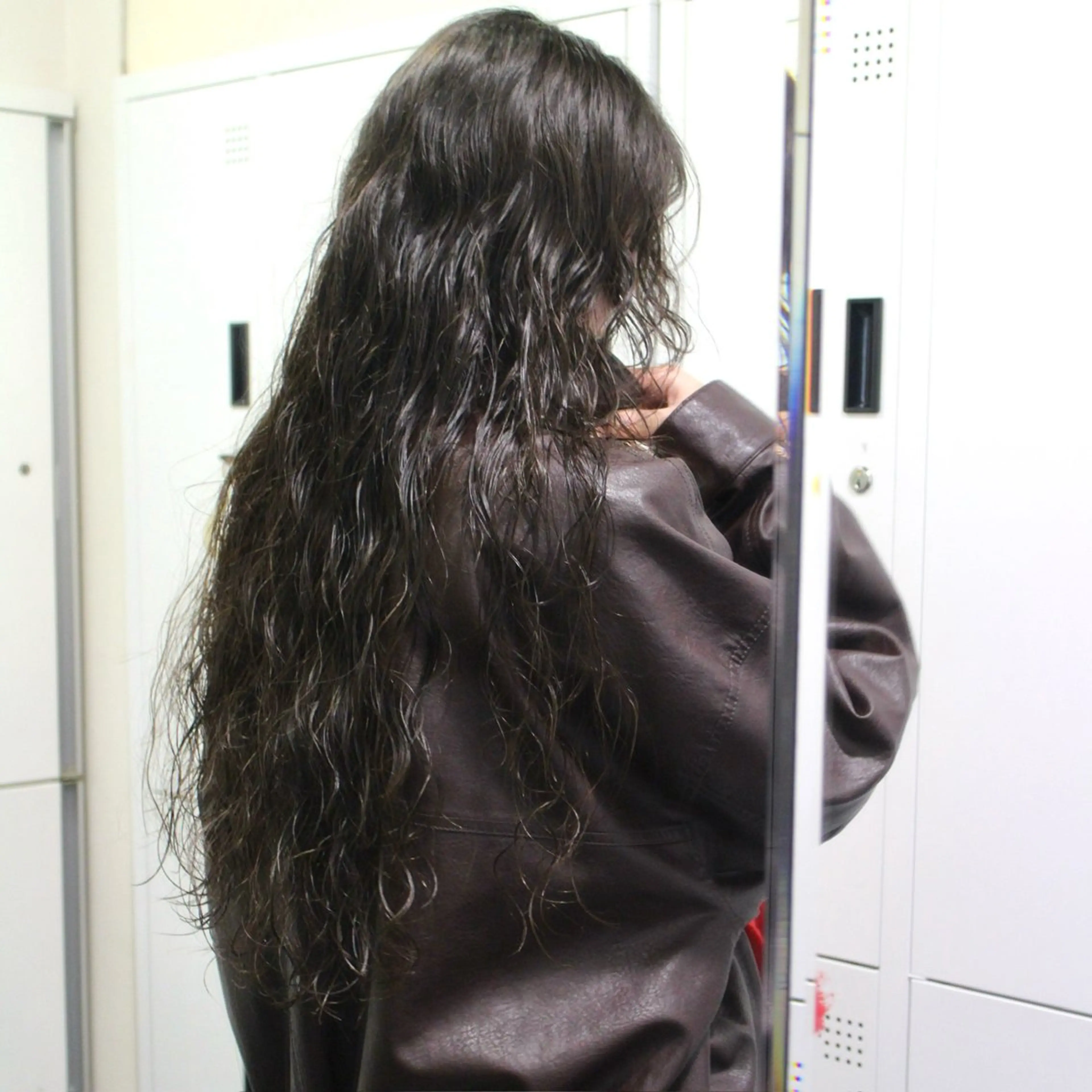 ロング パーマ ロング カーリーパーマ/ 透明ｶﾗｰ/MIKUのヘアスタイル