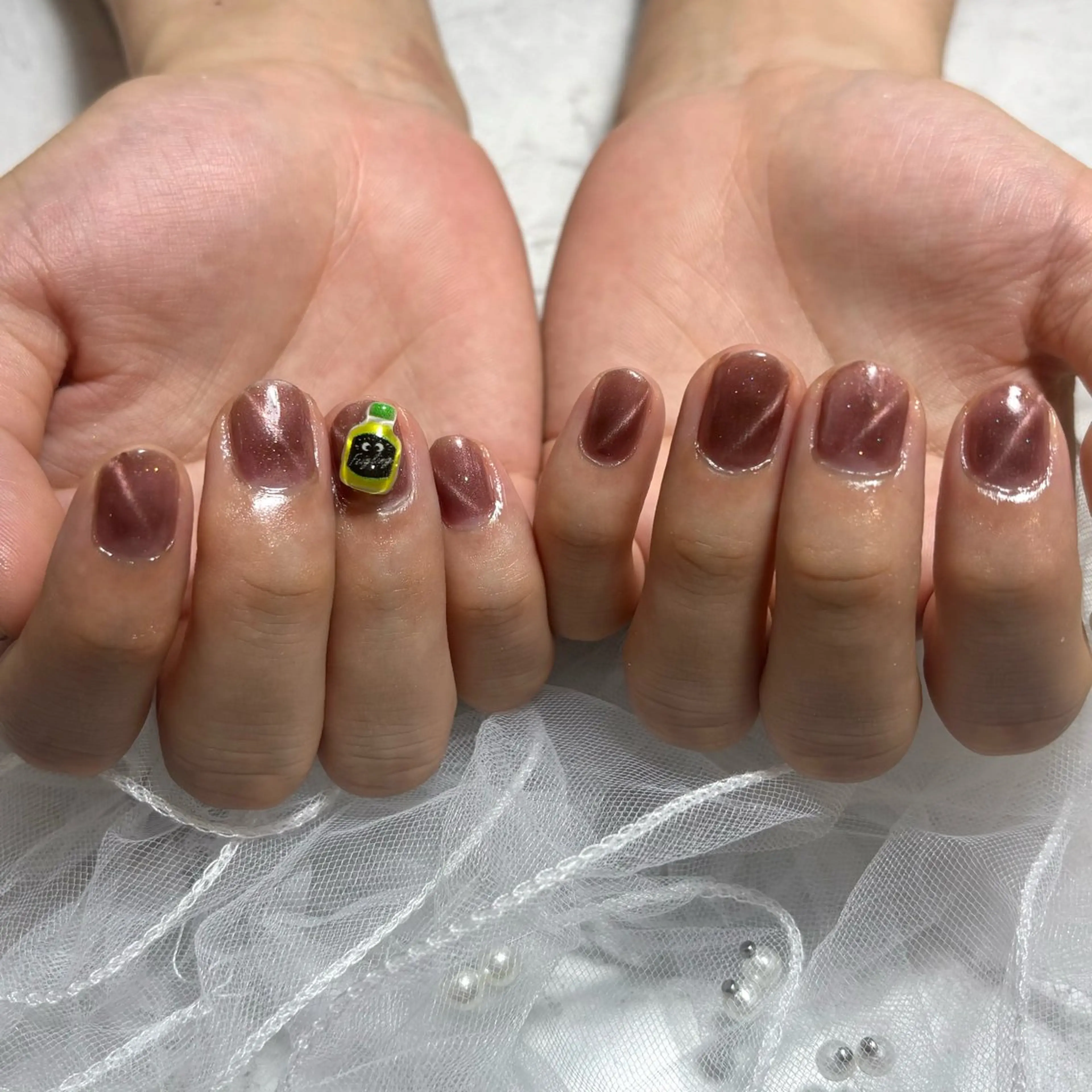 ネイル ハンドネイル WHITE NAIL 鳳店AYUMIのネイルデザイン