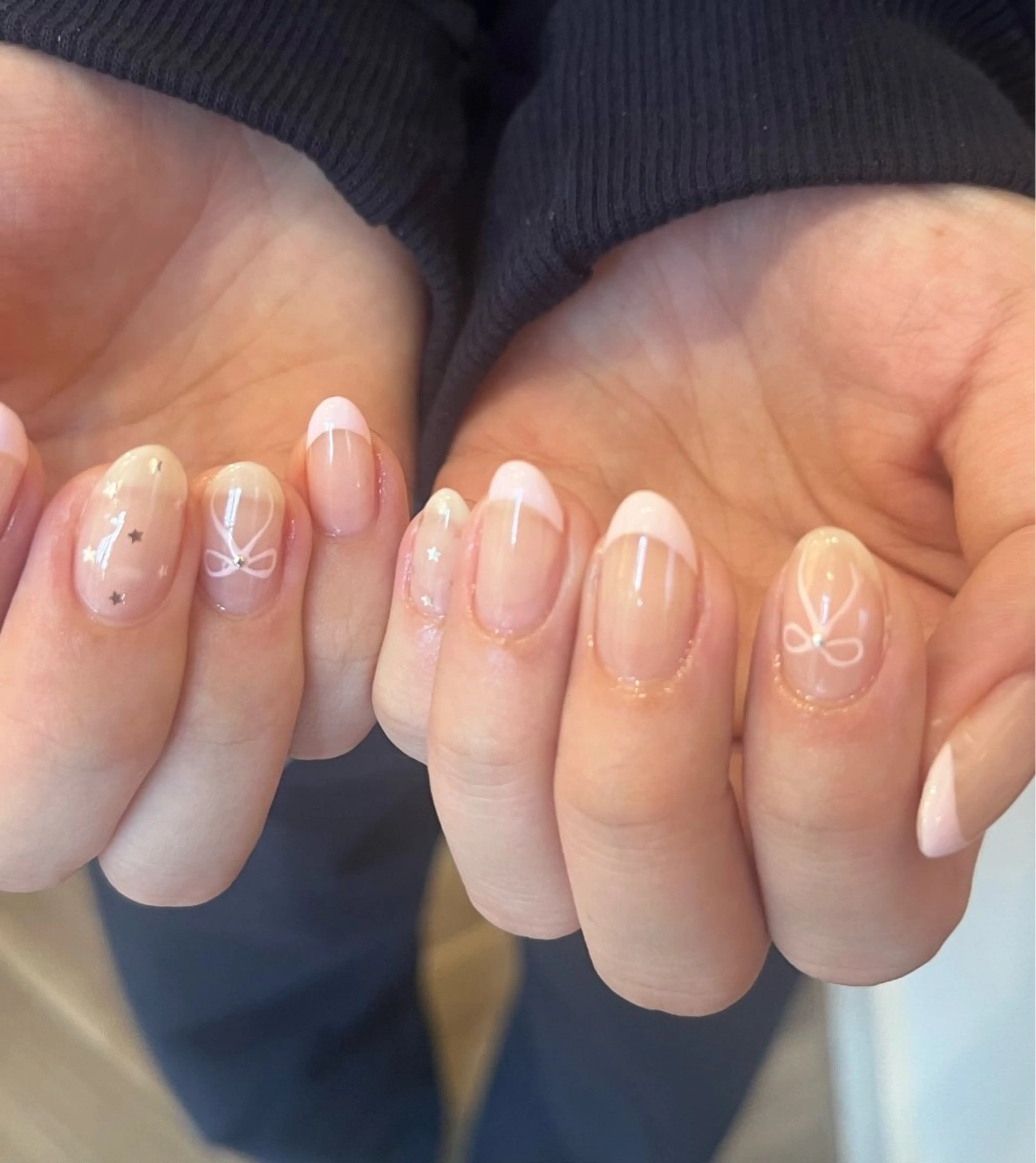 ネイル 持ち込み ピンク ハンドネイル AT.1011 (ハルカ)のネイルデザイン