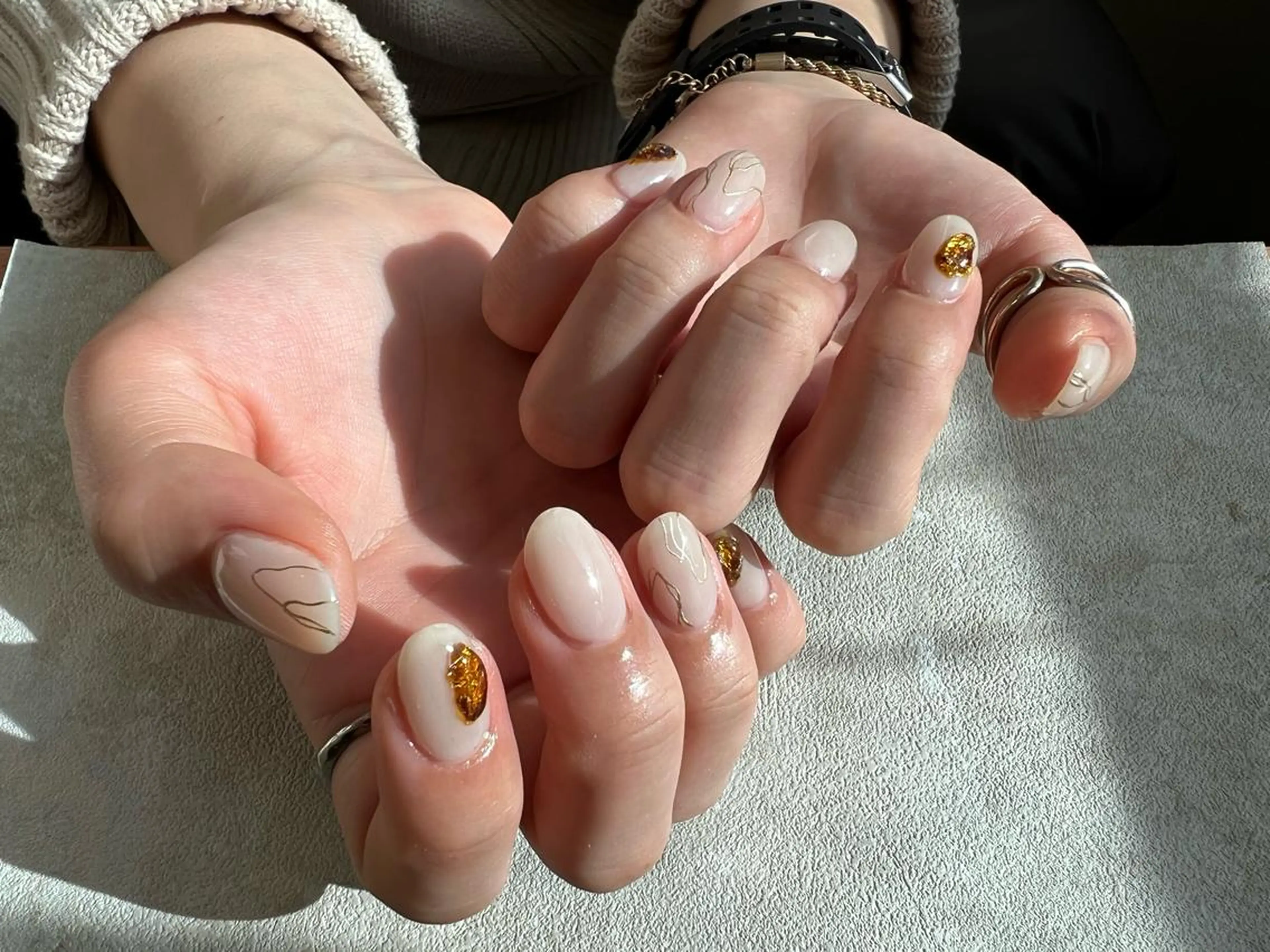 ネイル ハンドネイル 谷川 薫のネイルデザイン