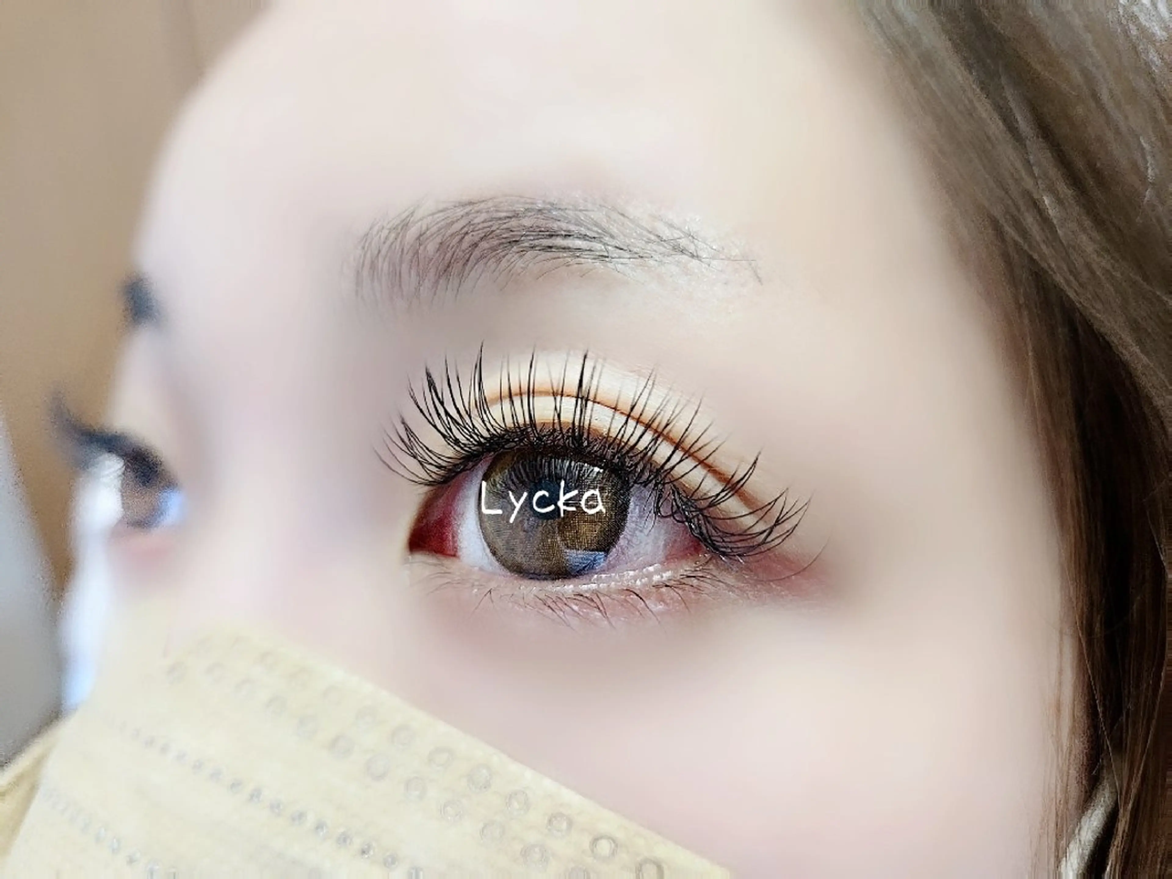 マツエク・マツパ lash&brow Lyckaのマツエク・マツパデザイン