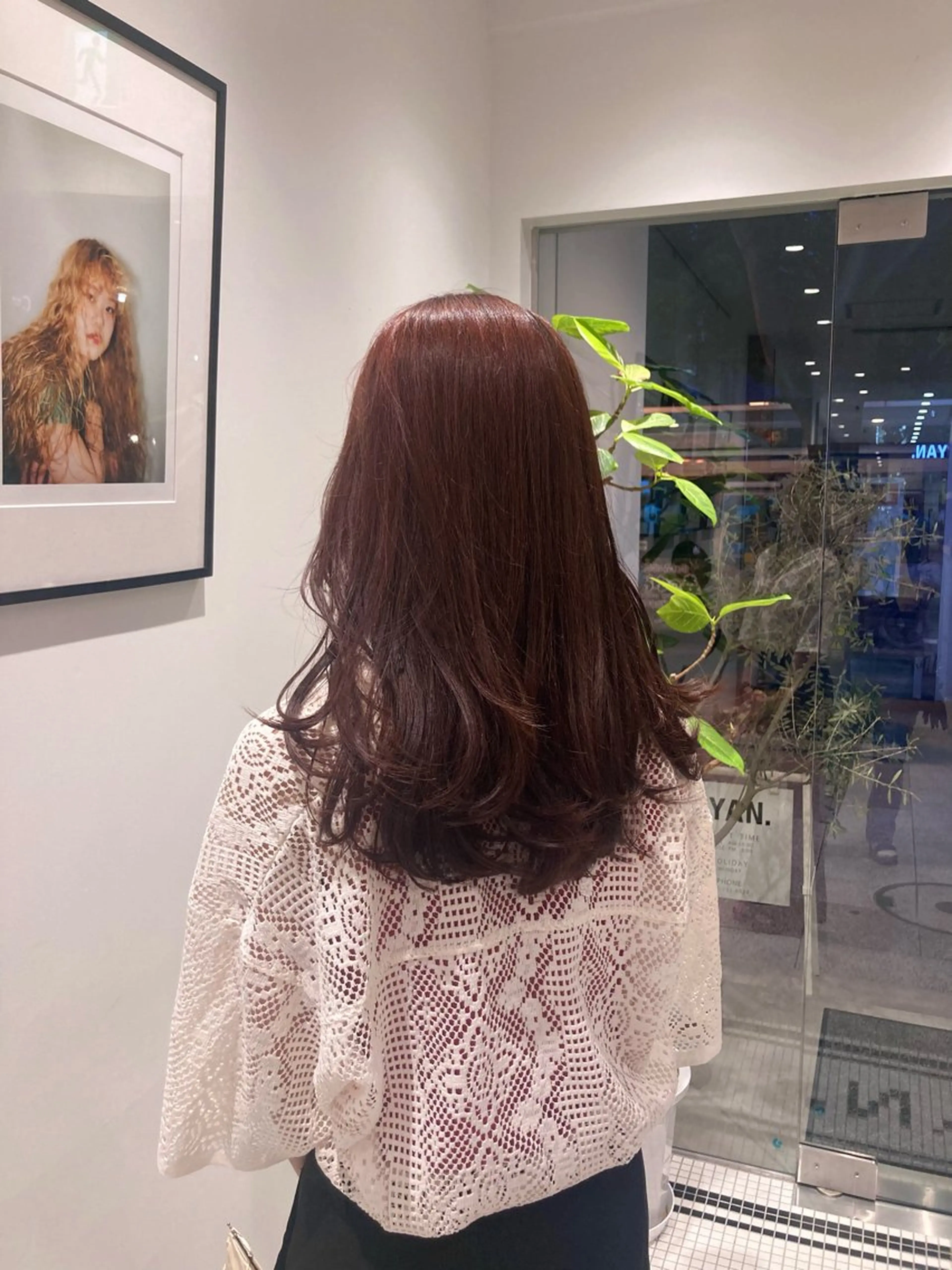 ロング カラー 久野紗愛 【髪質改善　艶髪】のヘアスタイル