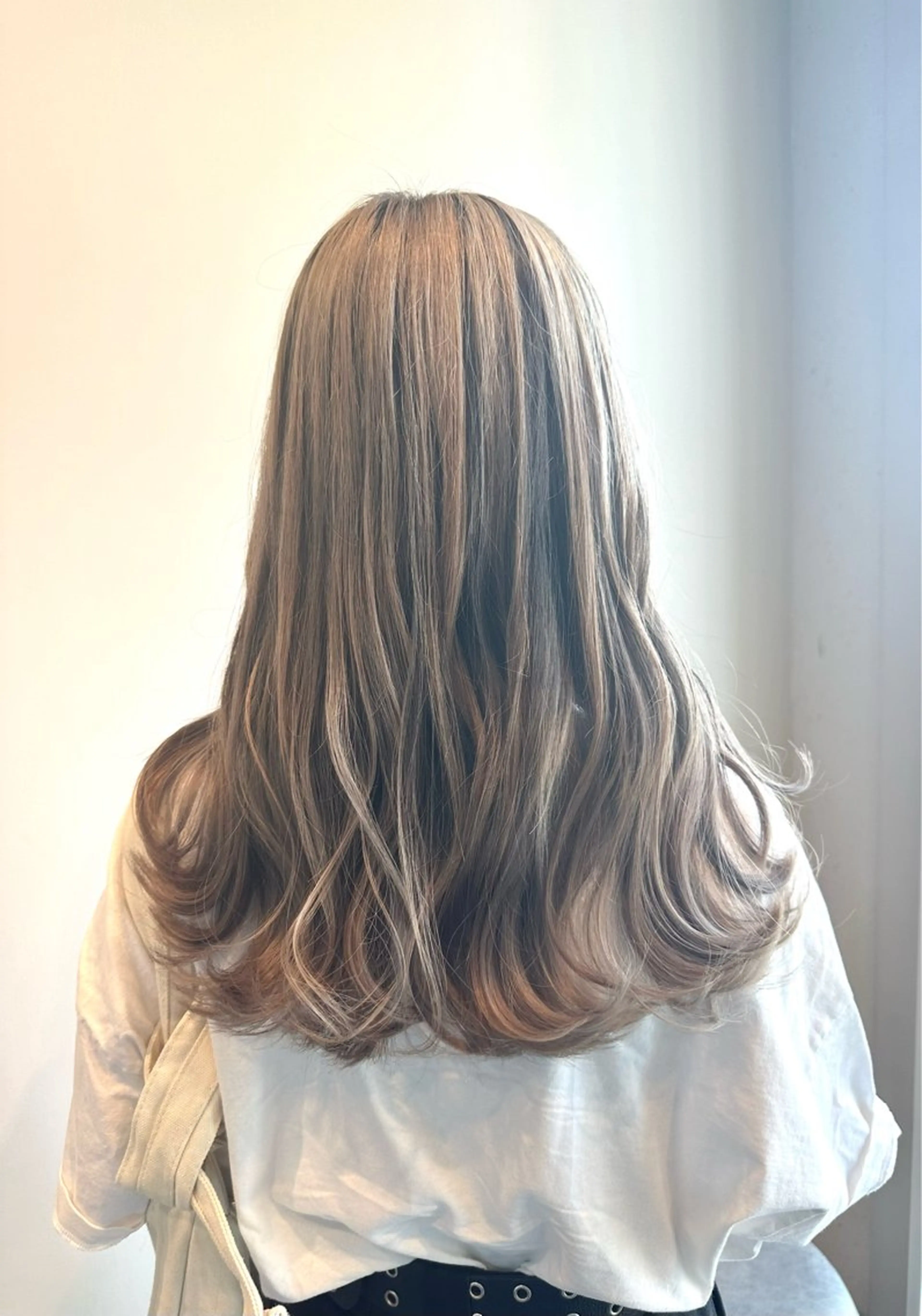 セミロング カラー カット ヘアカラー トリートメント ✨髪質改善/ハイトー ン/艶髪高山のヘアスタイル