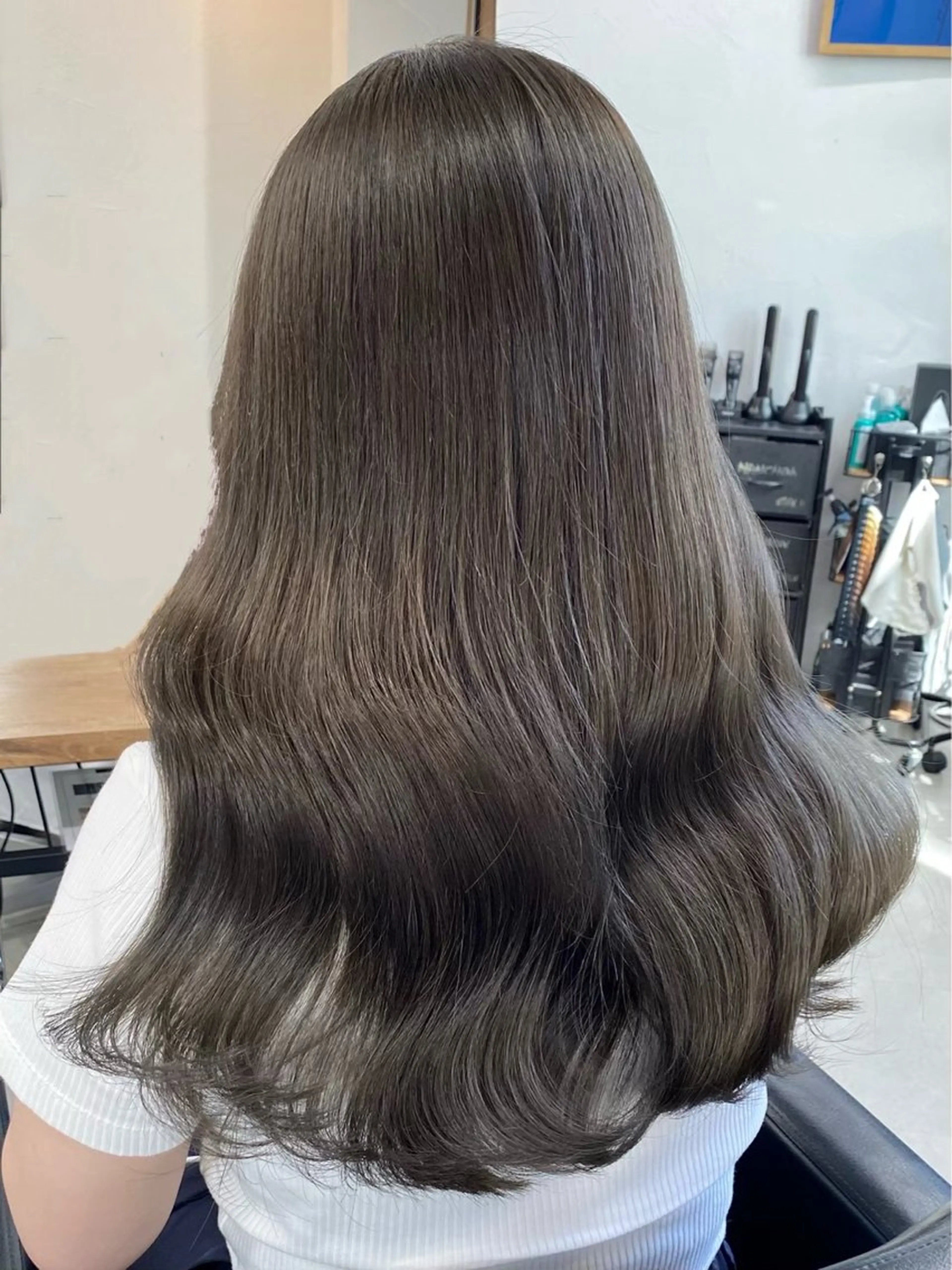 カラー ヘアカラー トリートメント Rico / bob/グレージュのヘアスタイル