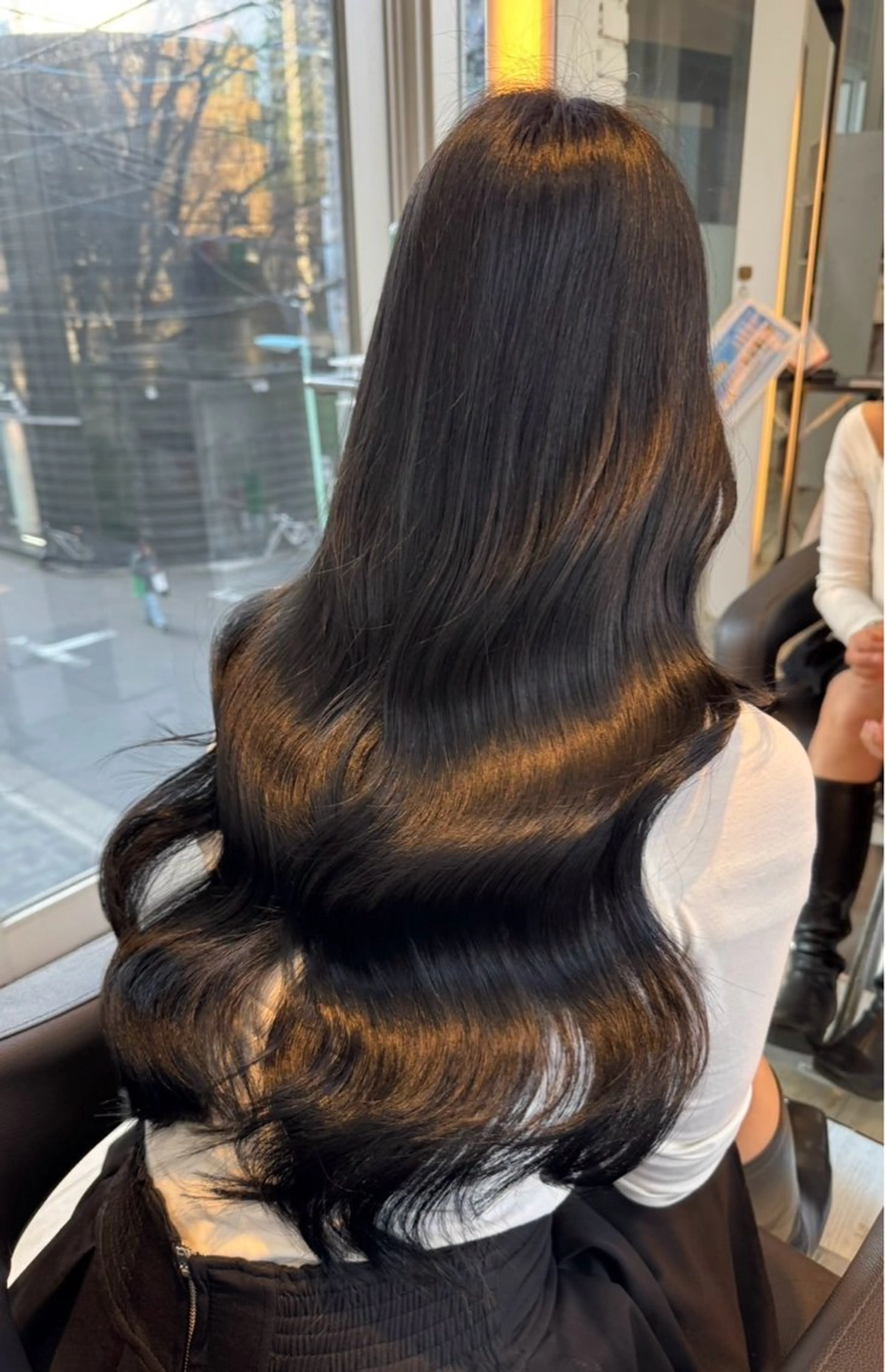 韓国風【コテ巻き風パーマ🇰🇷】の写真