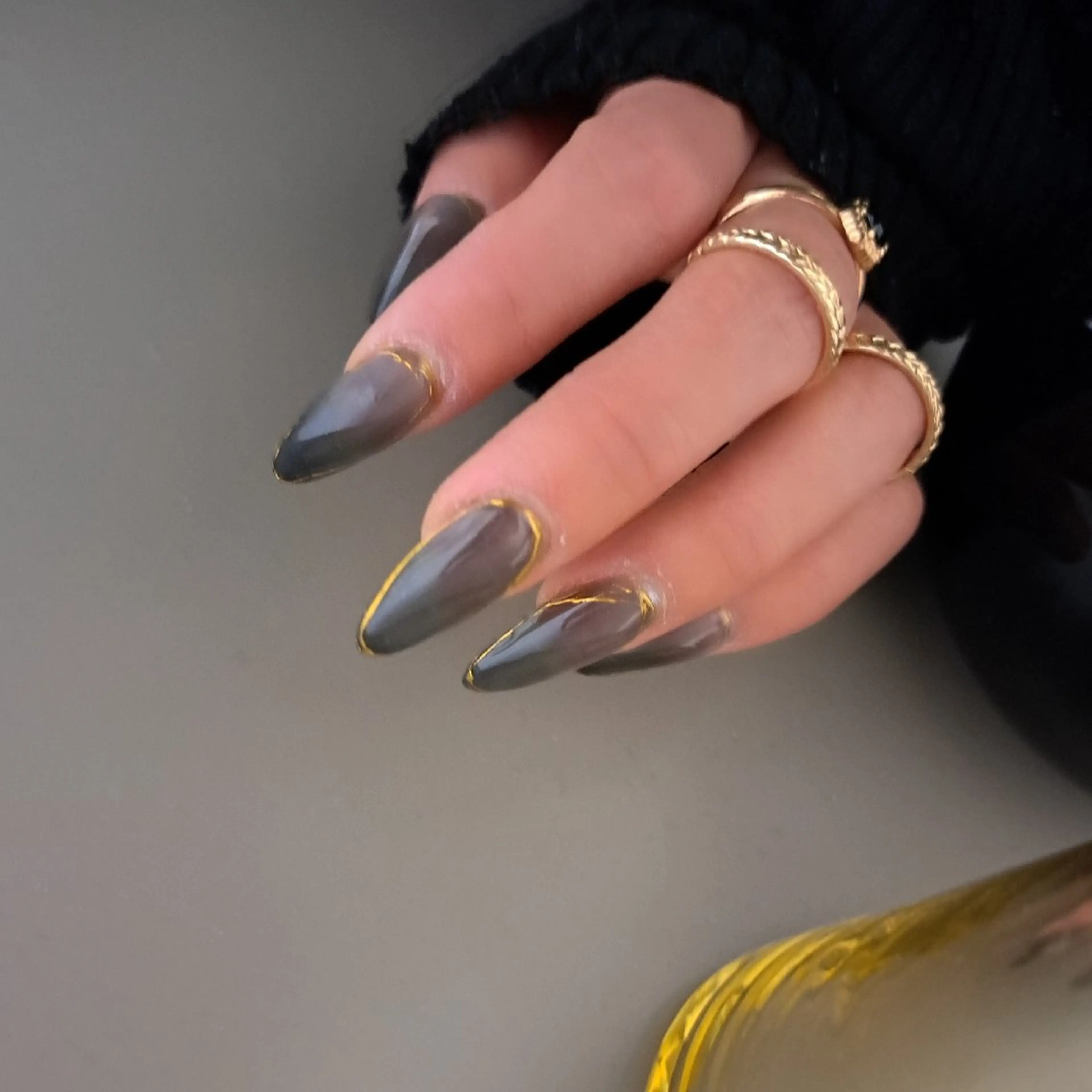 ネイル アートネイル ミラーネイル ニュアンスネイル スカルプネイル シンプルネイル ハンドネイル Nail mood デザイン持ち込みokのネイルデザイン