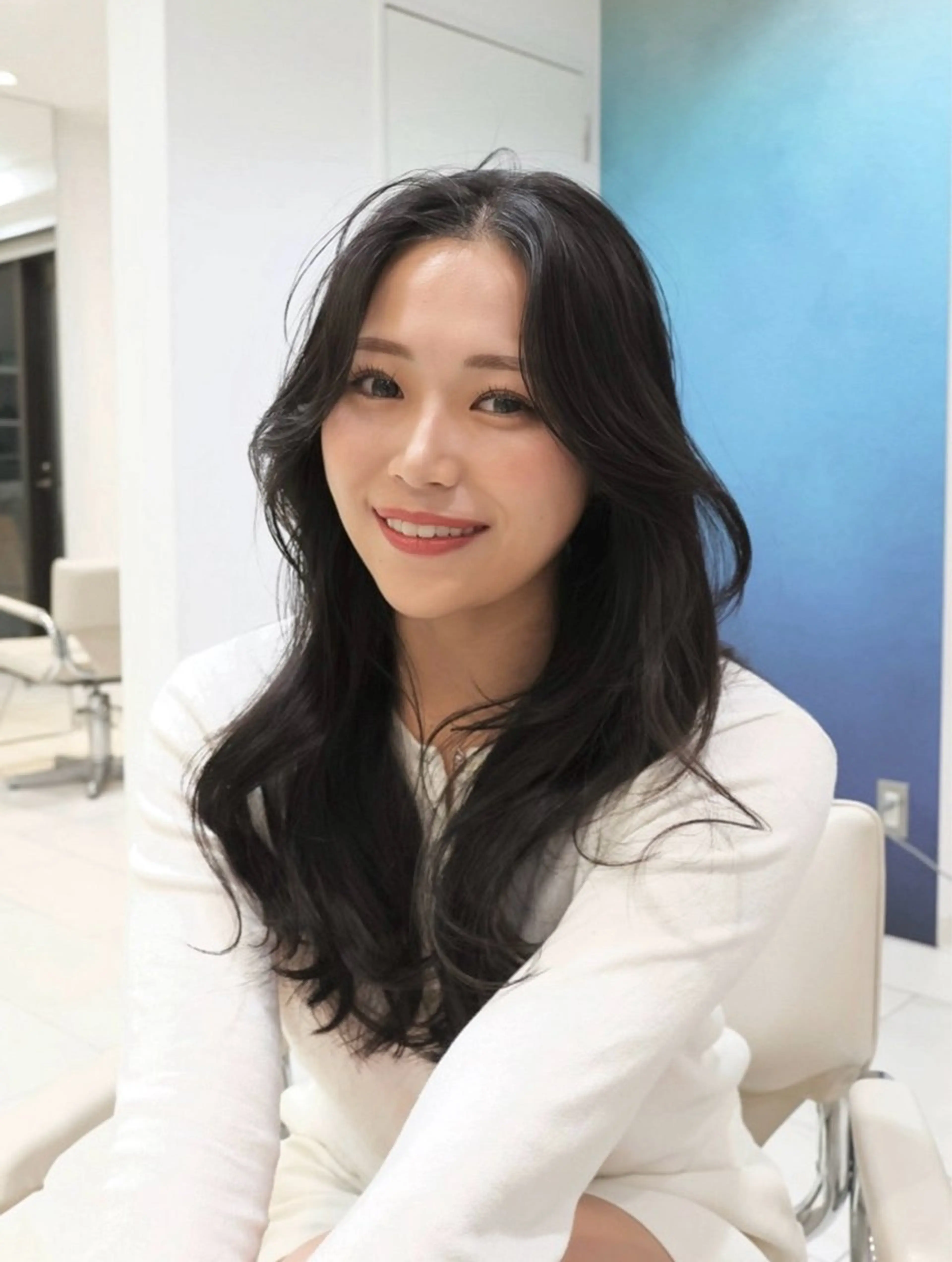 ロング 山下 凪澄のヘアスタイル