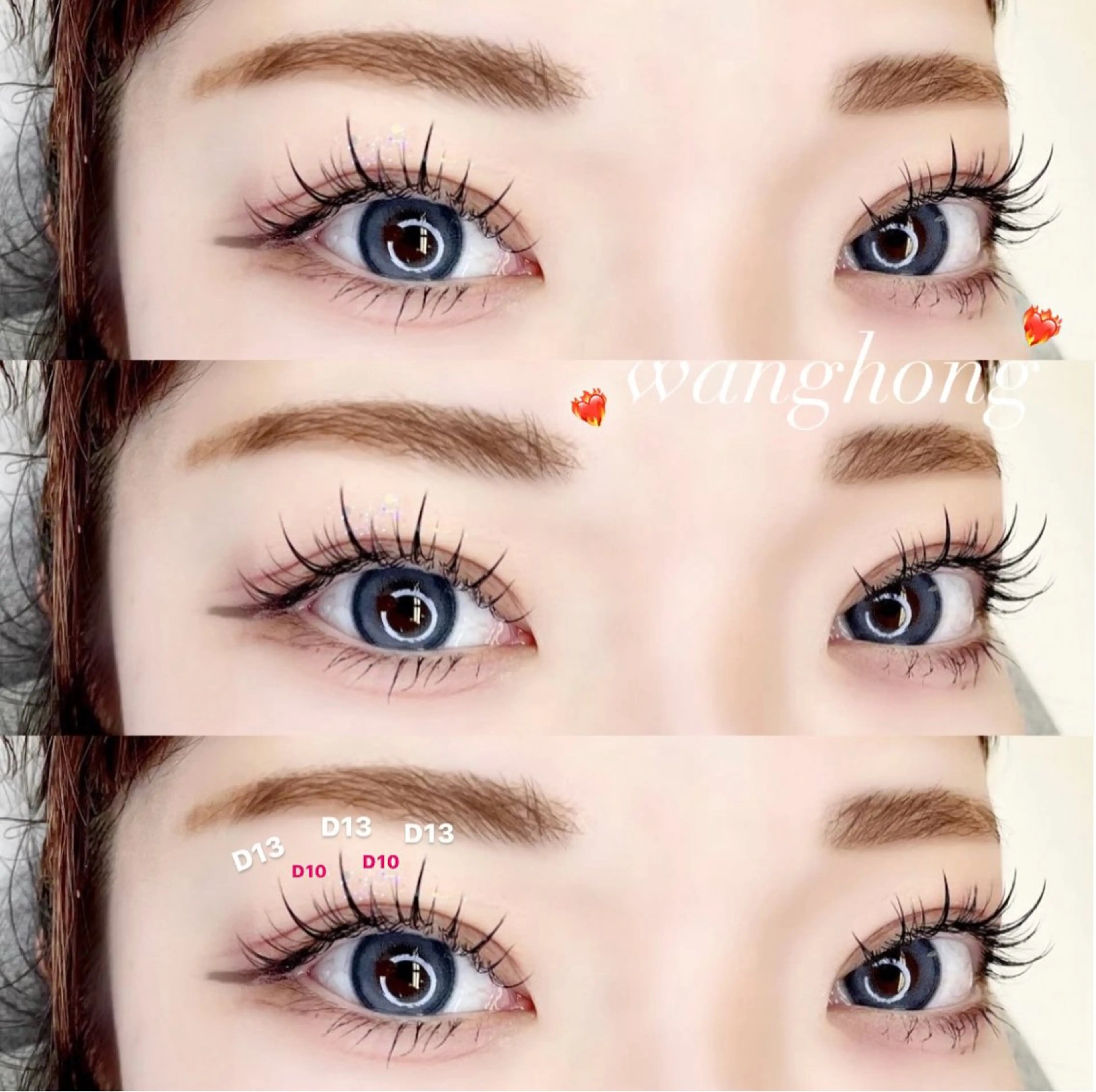 マツエク・マツパ ICY❁⃘eye aikaのマツエク・マツパデザイン