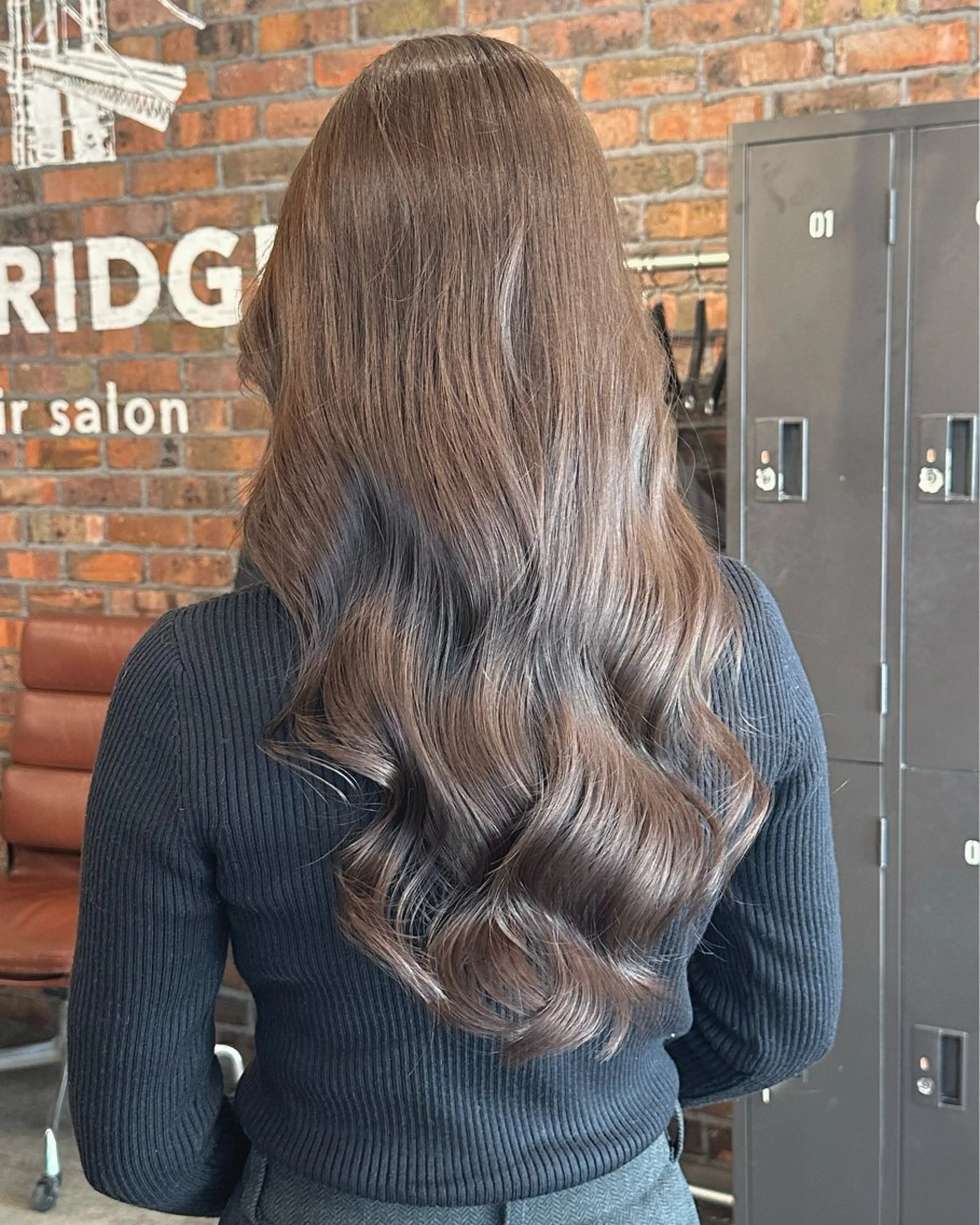 ロング カラー ヘアカラー トリートメント 村田 来倖のヘアスタイル