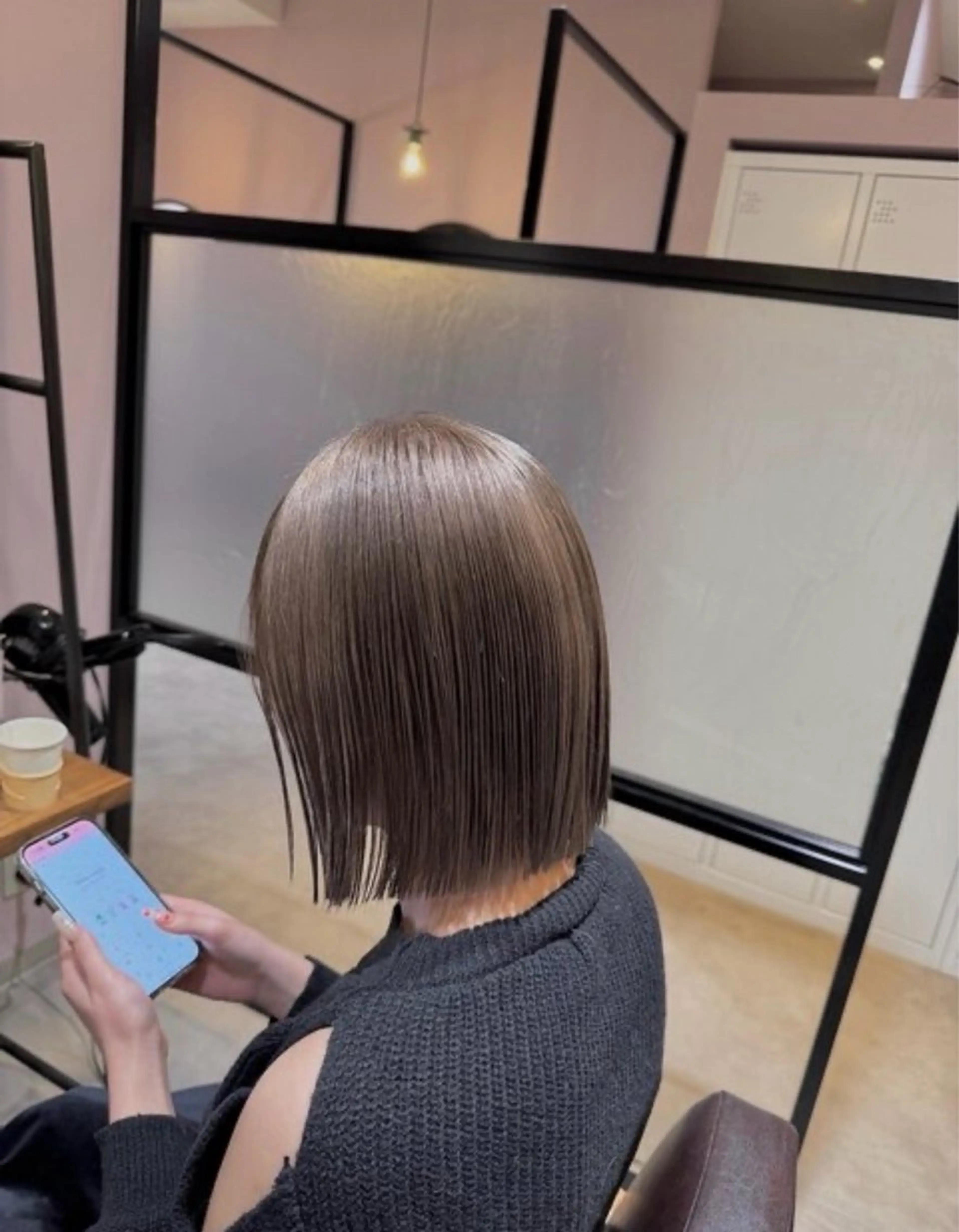 カラー ヘアカラー 梶 瑞希のヘアスタイル