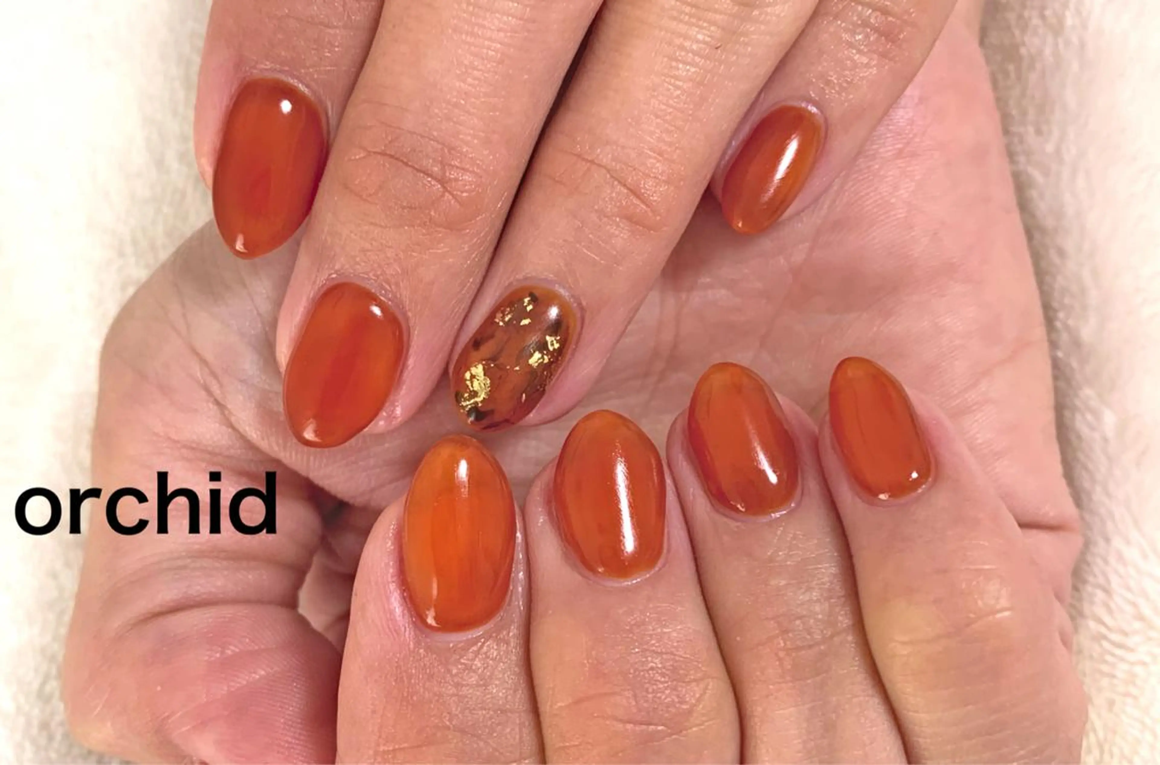 ネイル orchid ♡オーキッドのネイルデザイン