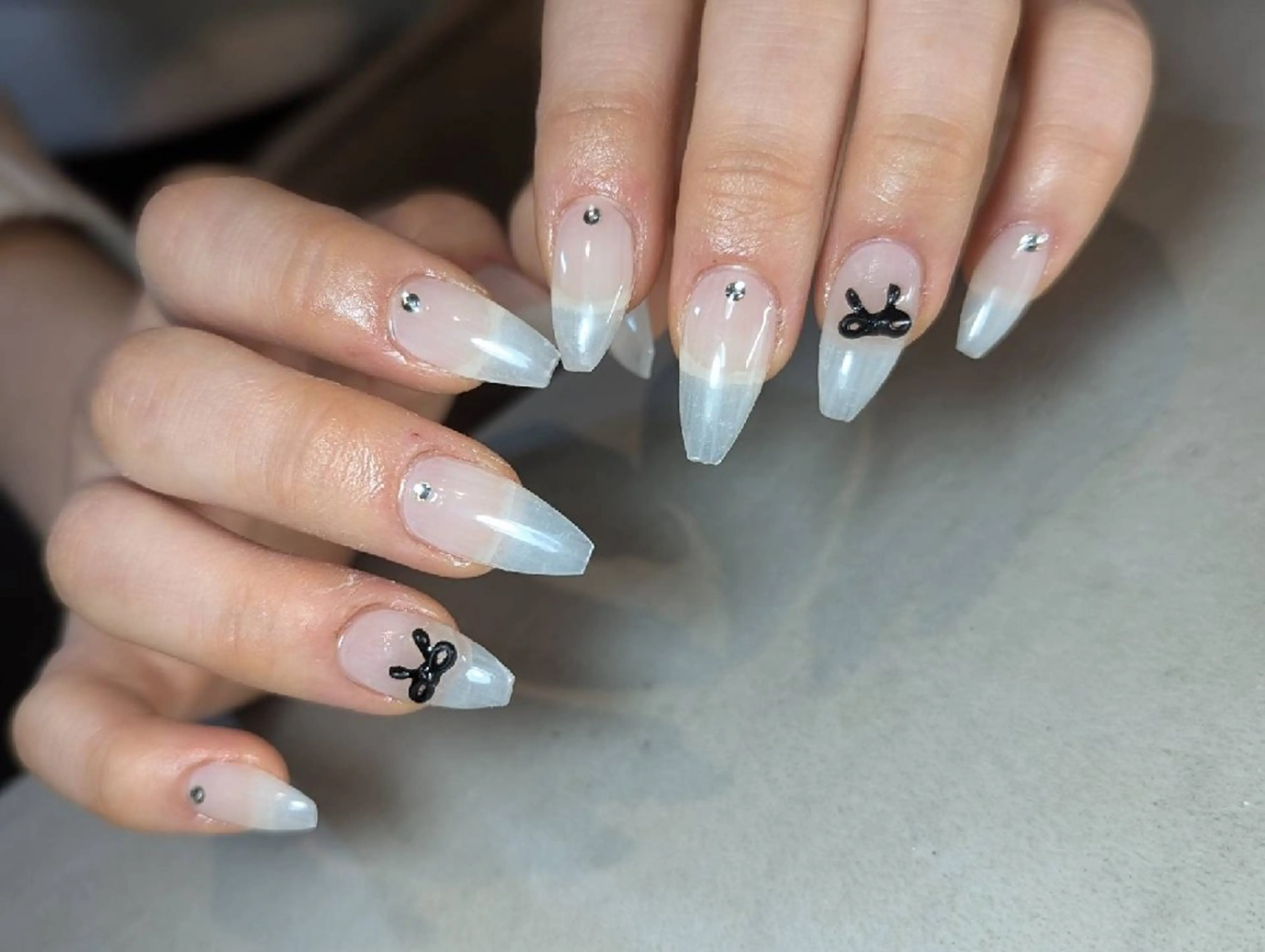 ネイル 長さ出し Nailsalon BEeR。のネイルデザイン