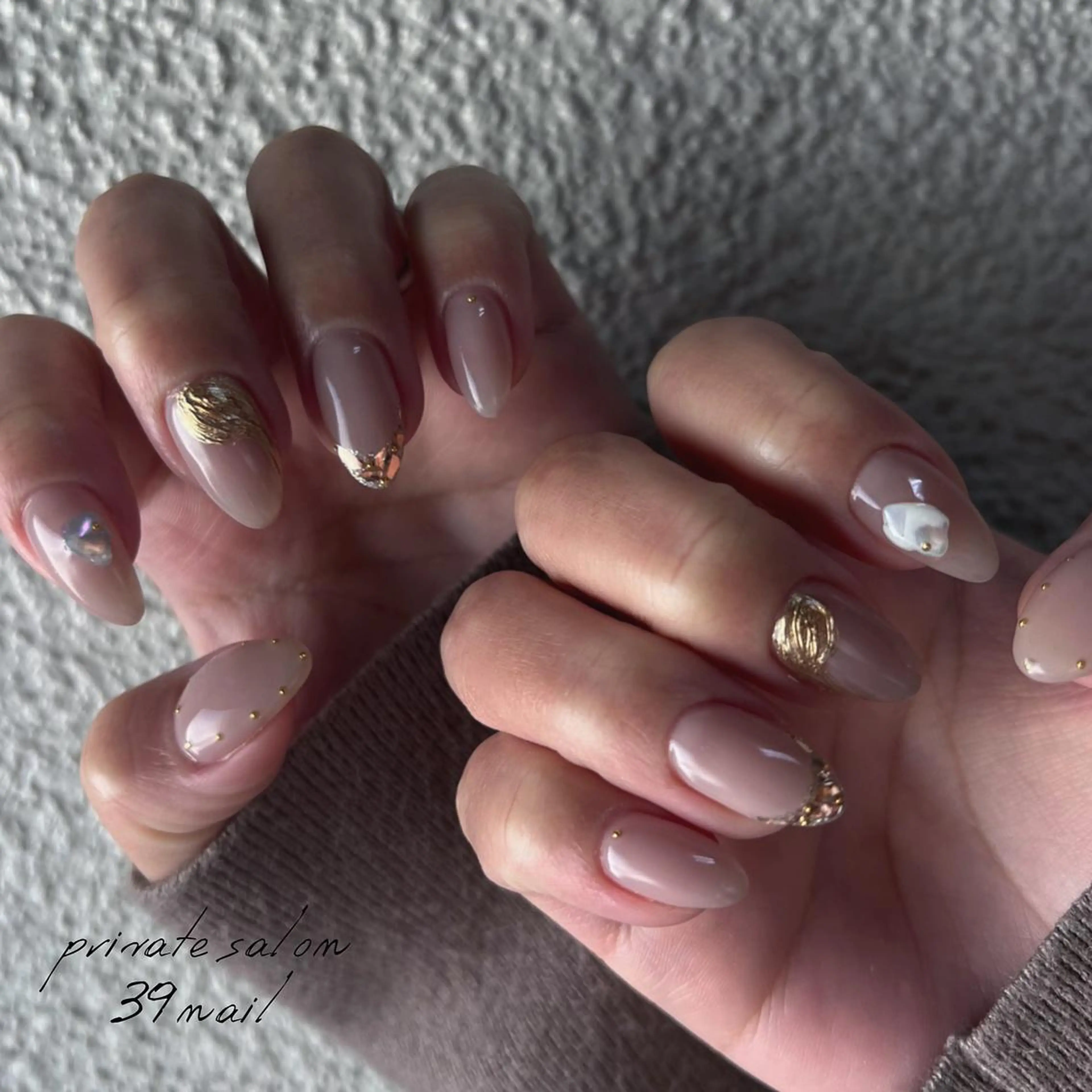 ミディアム ネイル 京橋 【39nail】のネイルデザイン