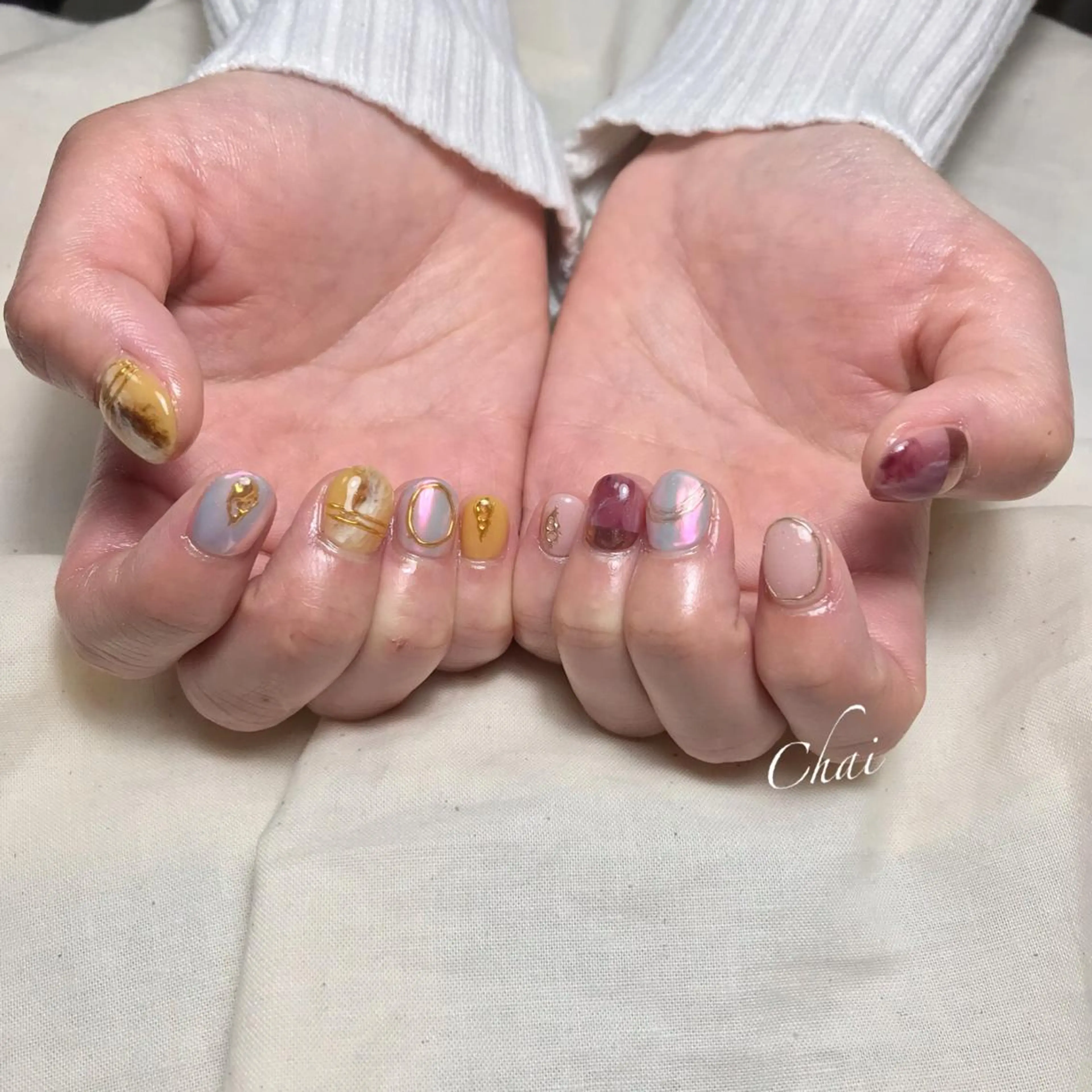 ネイル ハンドネイル 💅chainail _aiのネイルデザイン