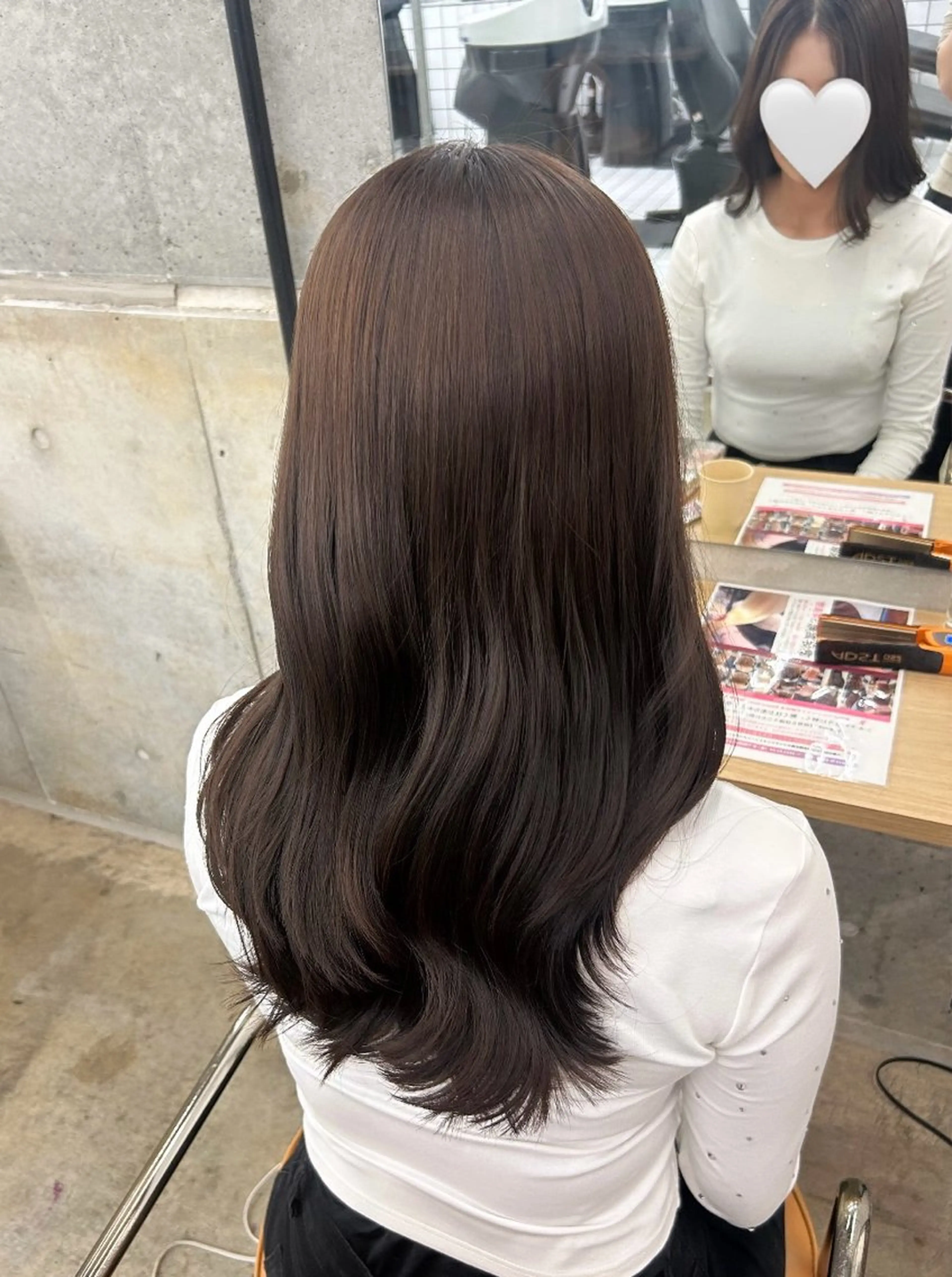 ロング 💙ハイトーン／韓国 style あかねのヘアスタイル