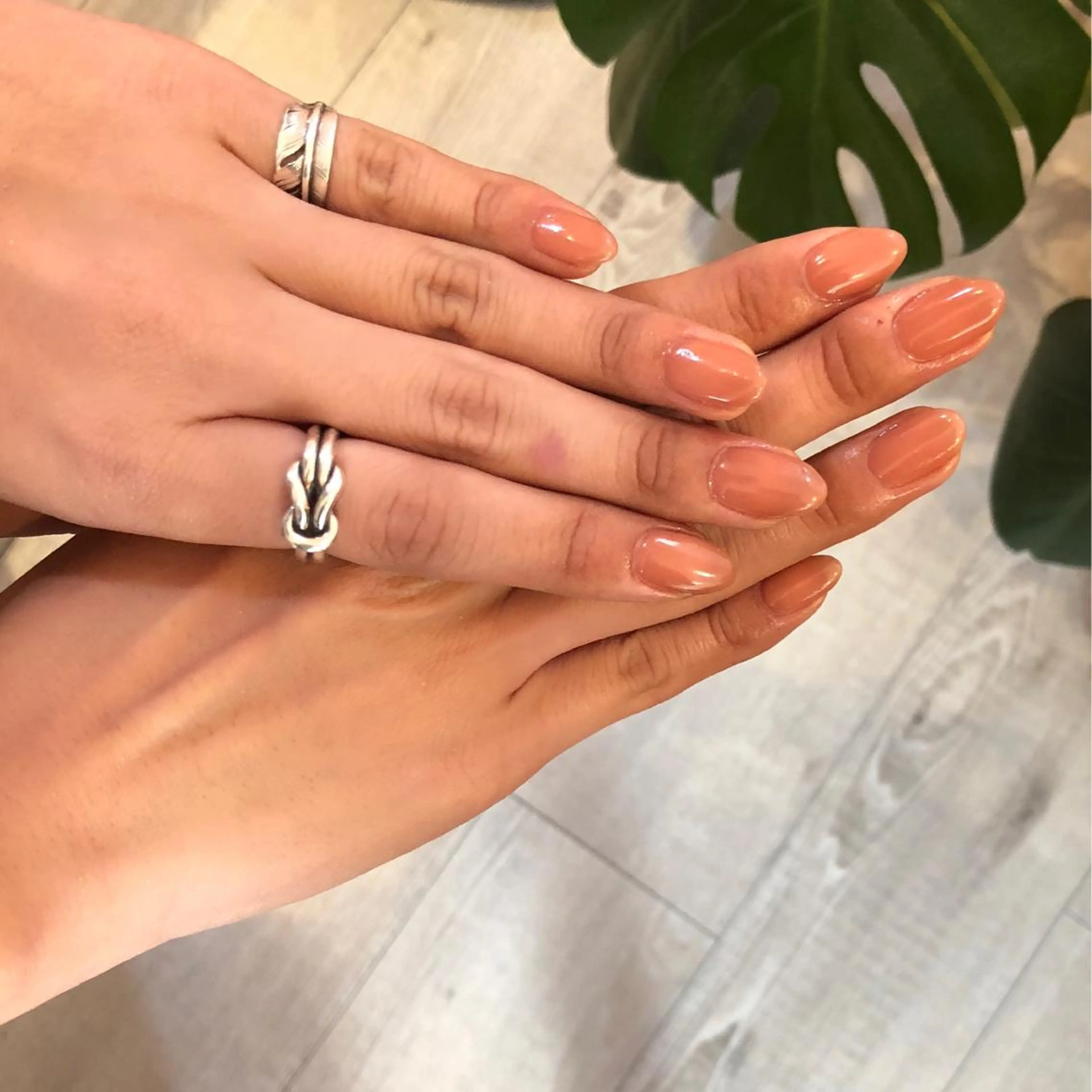 ネイル ワンカラーネイル オレンジ Chipieee Tokyoのその他イメージ