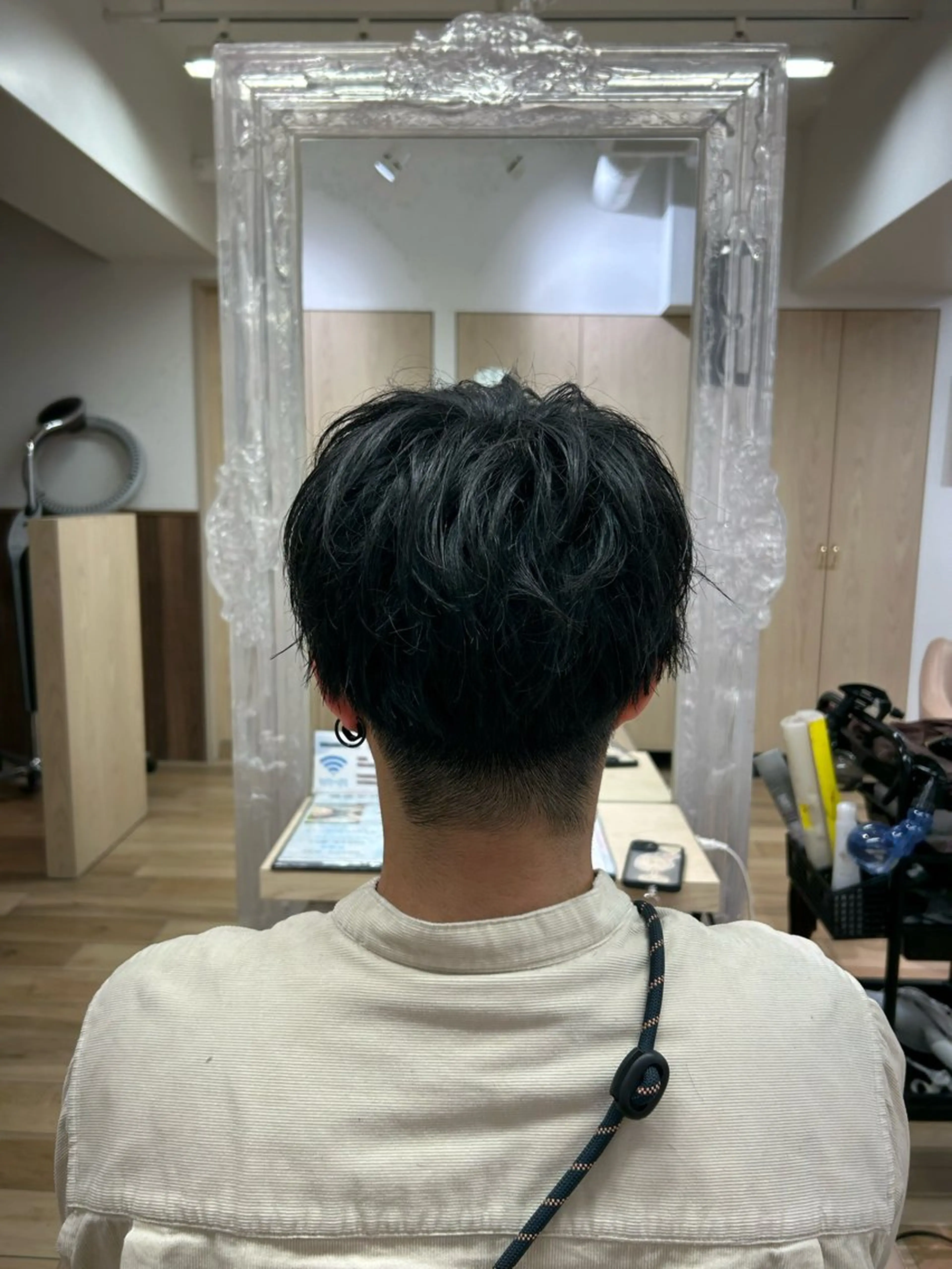 カラー パーマ メンズ カット トリートメント 渡辺 大輝 メンズパーマのヘアスタイル