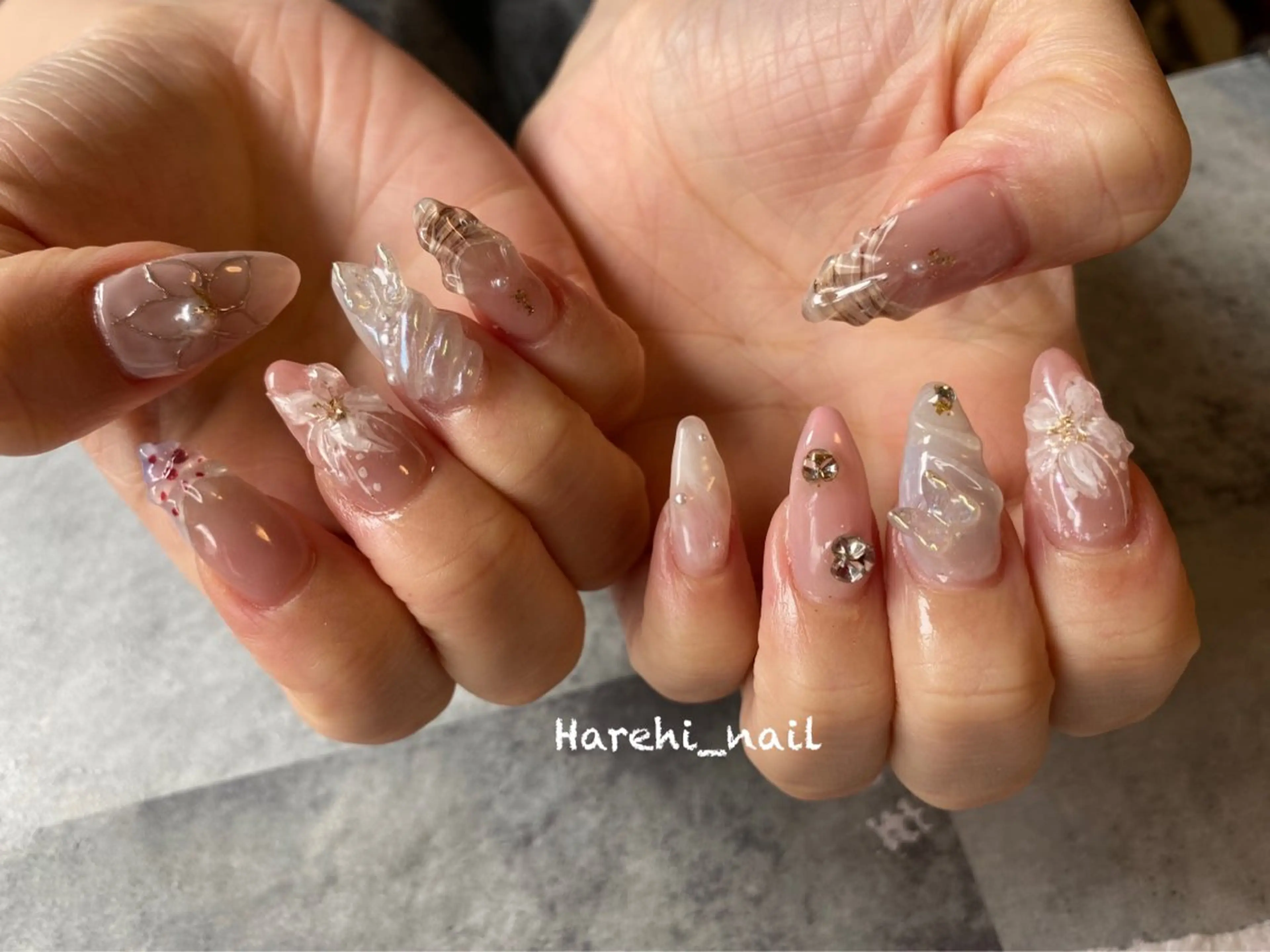 ネイル ハンドネイル Harehi_ nailのネイルデザイン