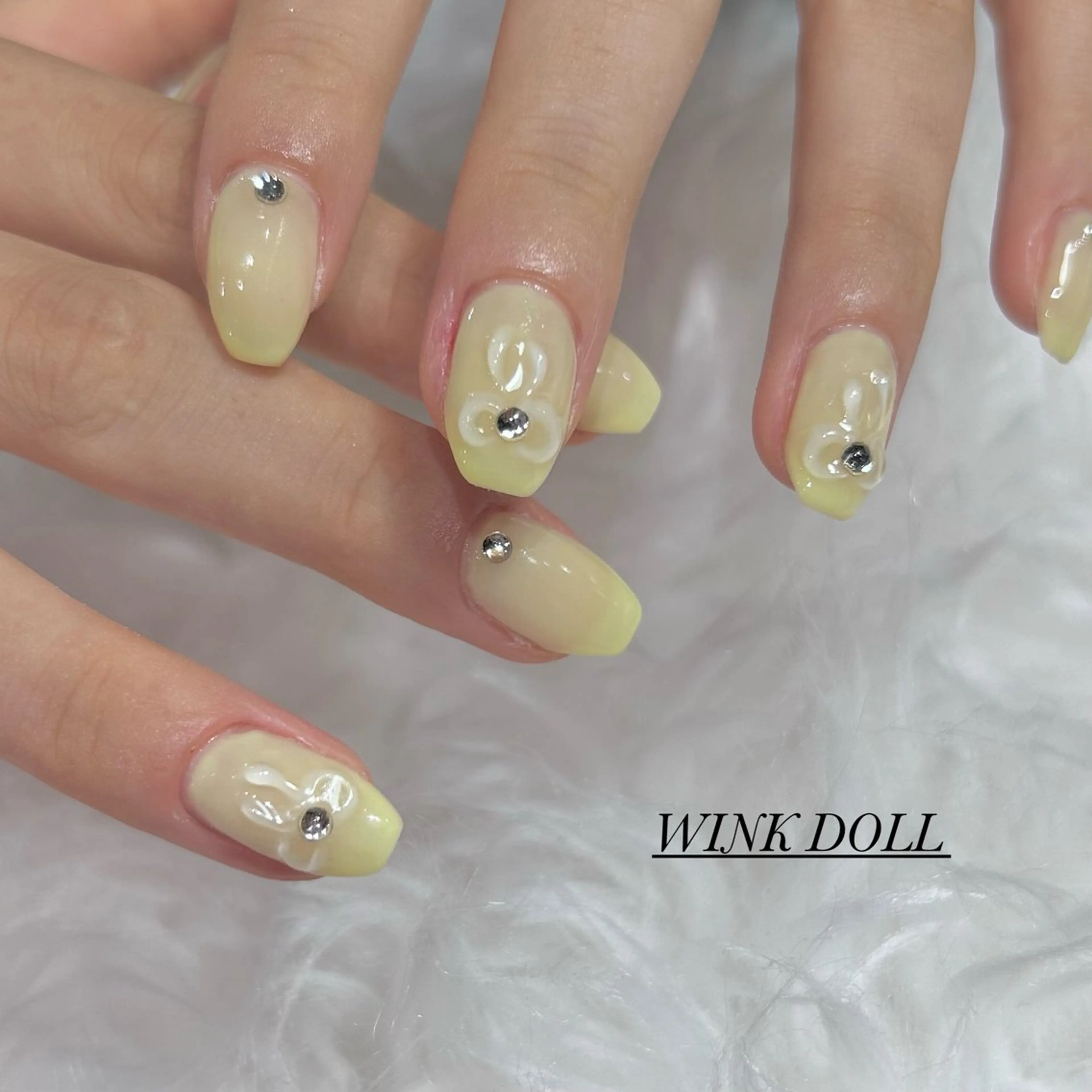 ネイル ハンドネイル WINK DOLL 🌹MIRAIのネイルデザイン