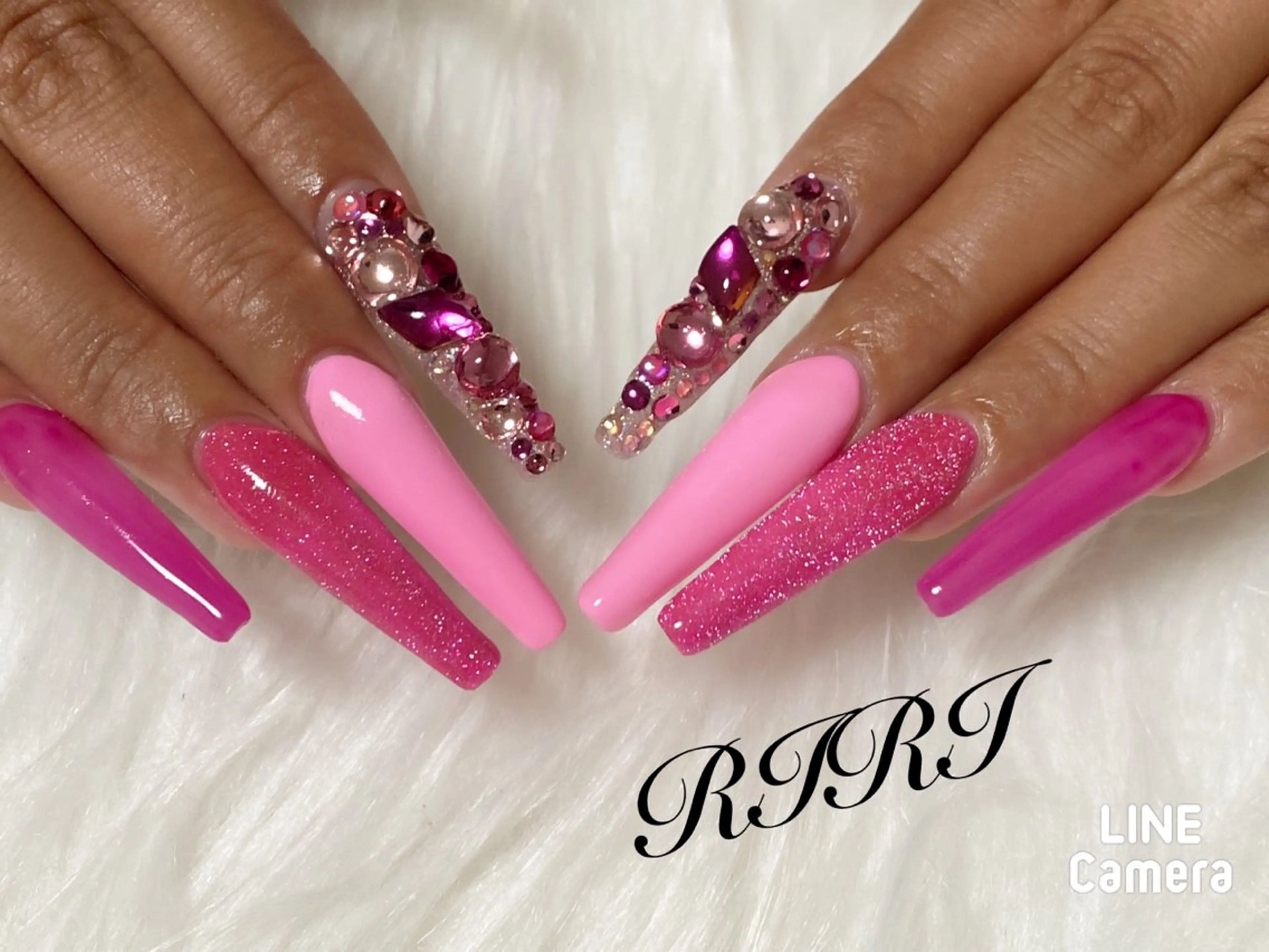 ネイル riri オーナーのネイルデザイン