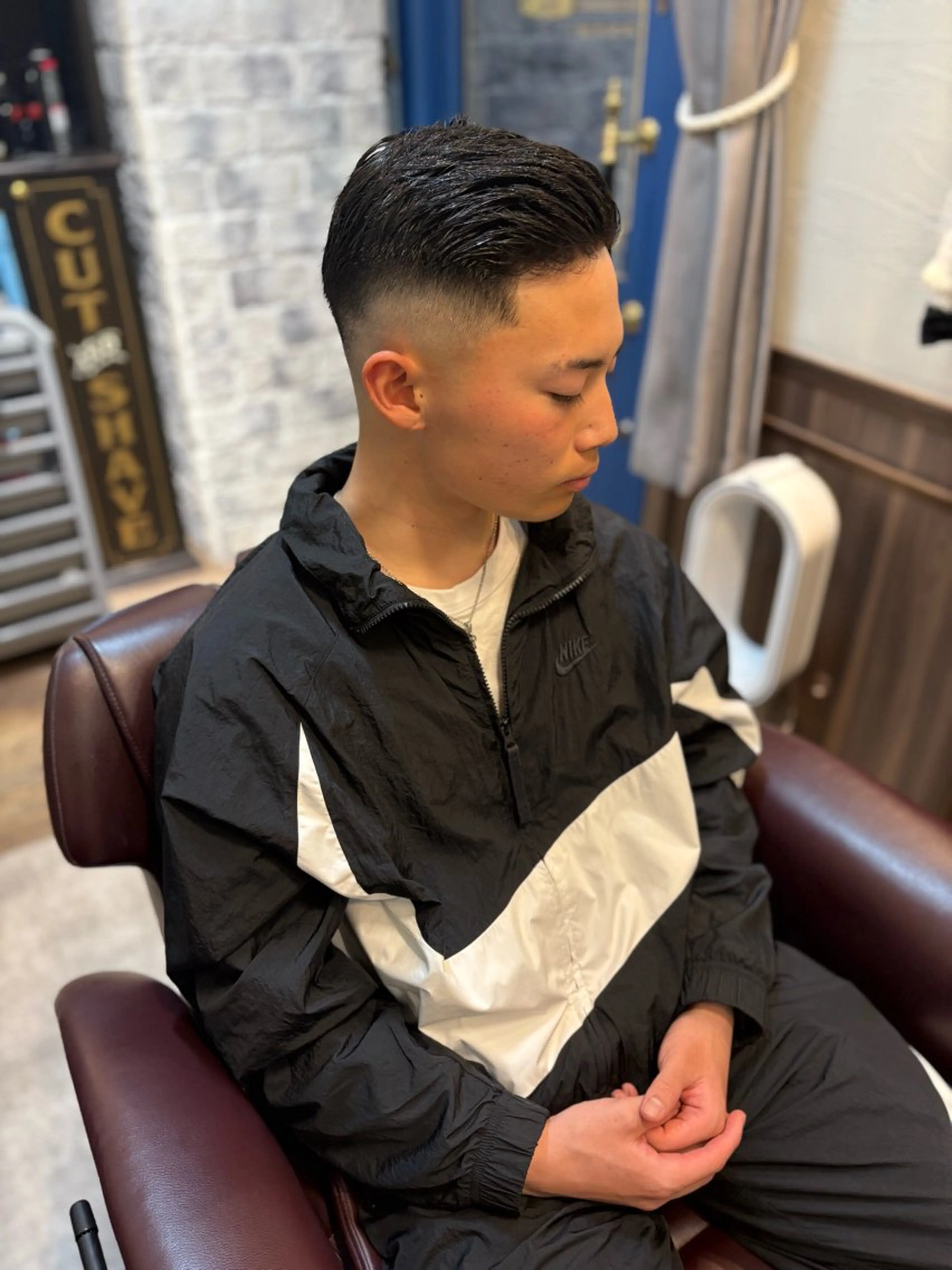 ショート メンズ フリーランス理美容師 いさかのヘアスタイル