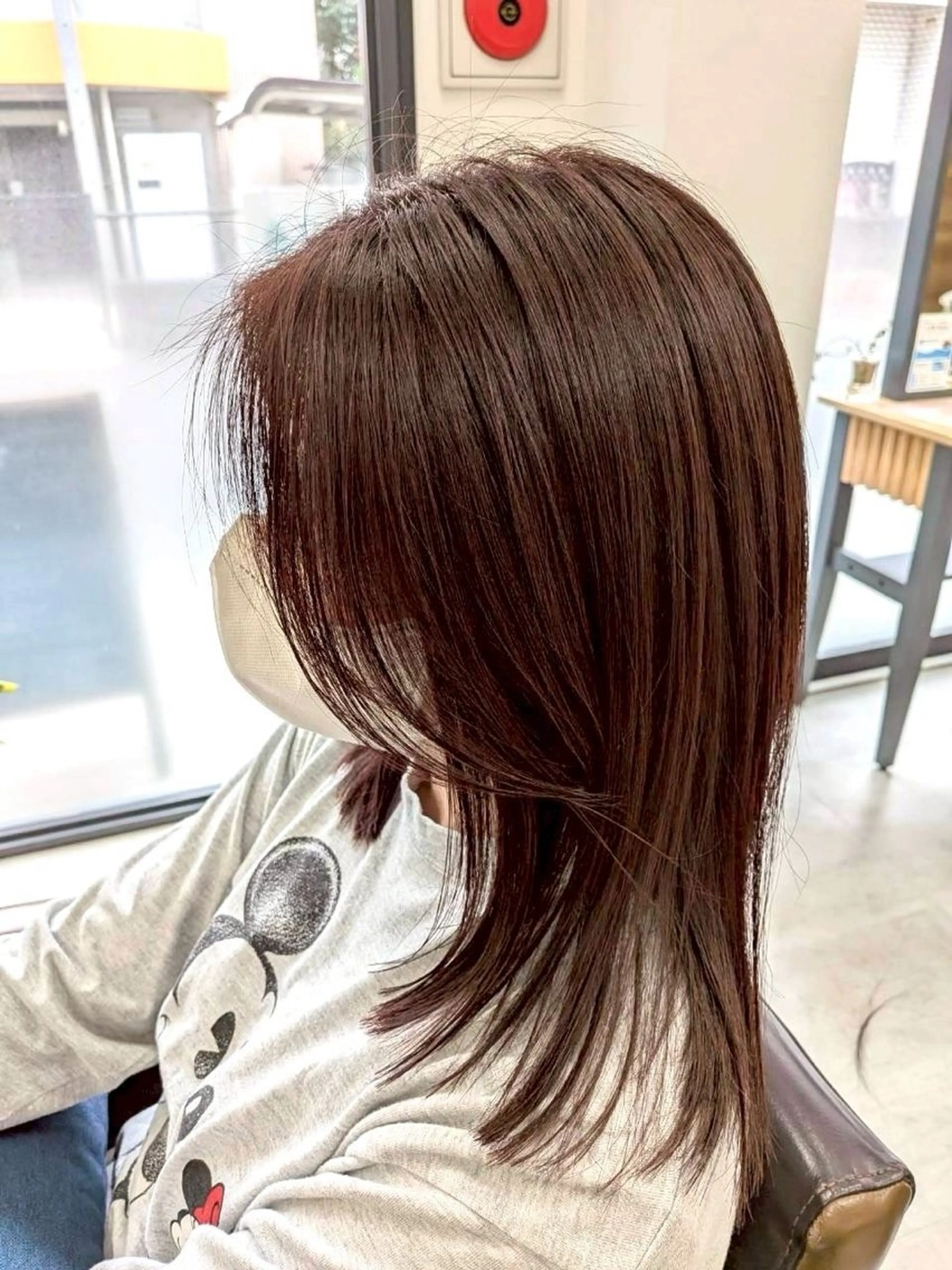 セミロング 武蔵新城/洞澤 ほのかのヘアスタイル