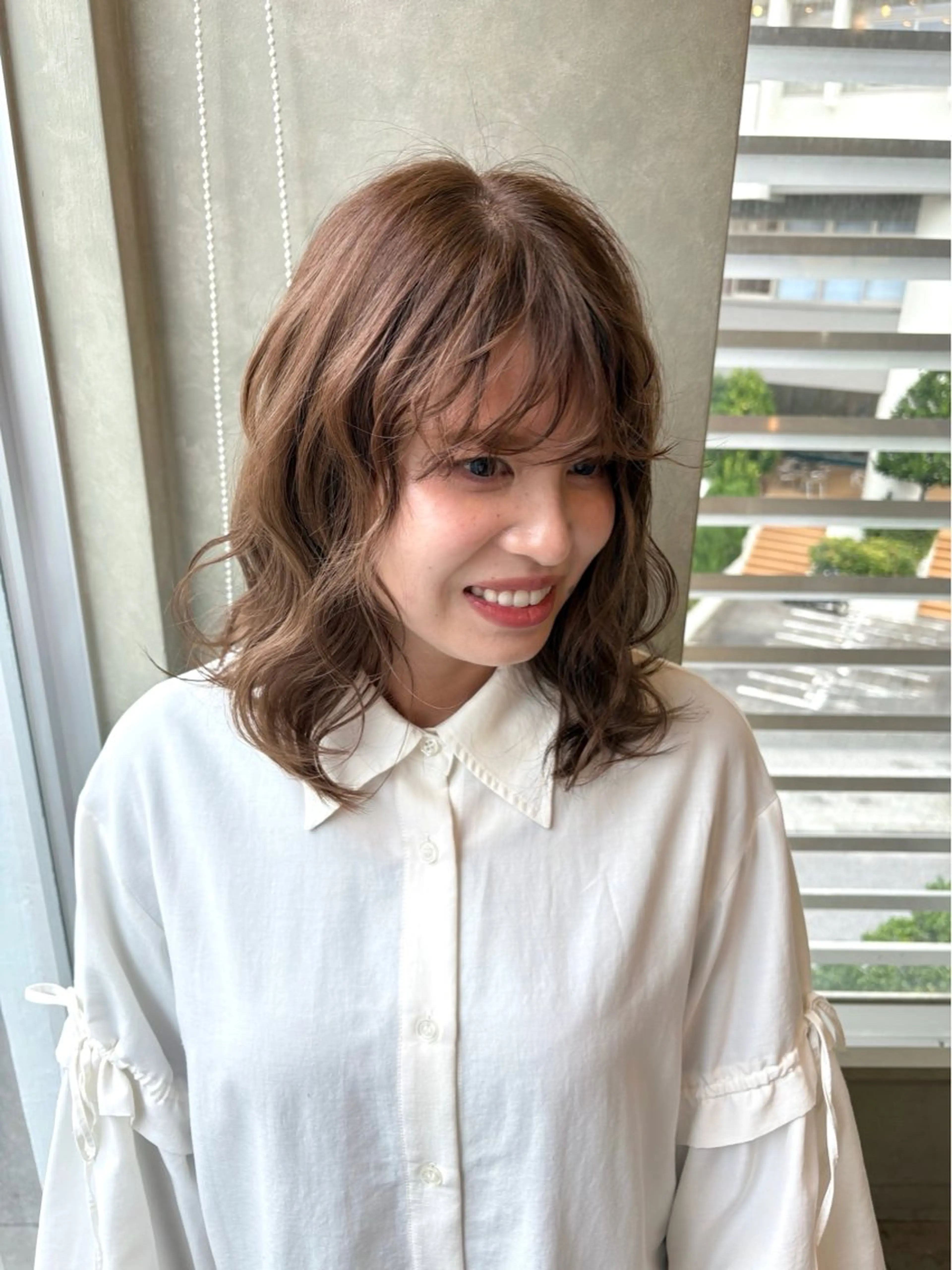 ミディアム カラー hair ruup /せいなのヘアスタイル