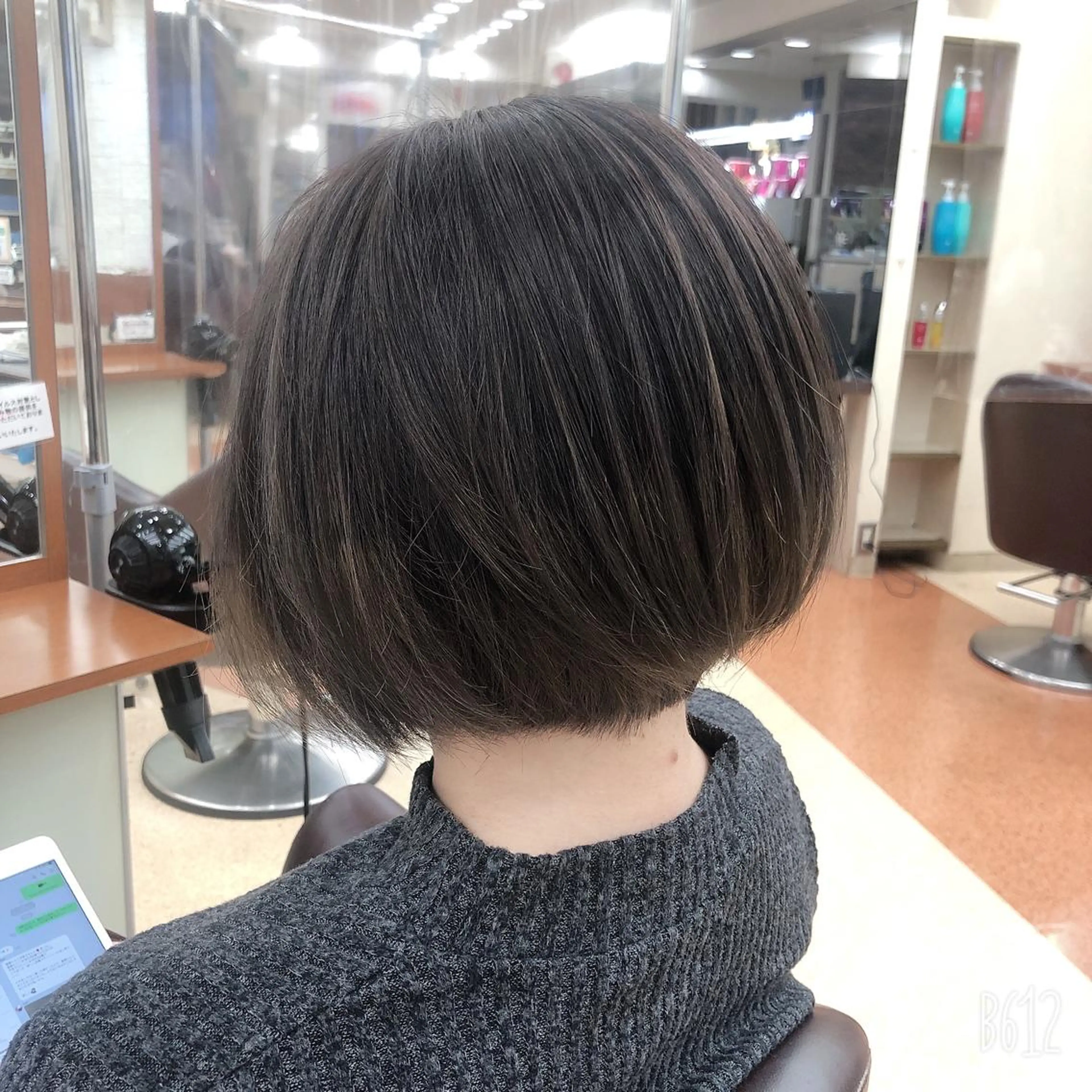 ショート 【ニュアンスカラー・ 髪質改善】スズキカナのヘアスタイル