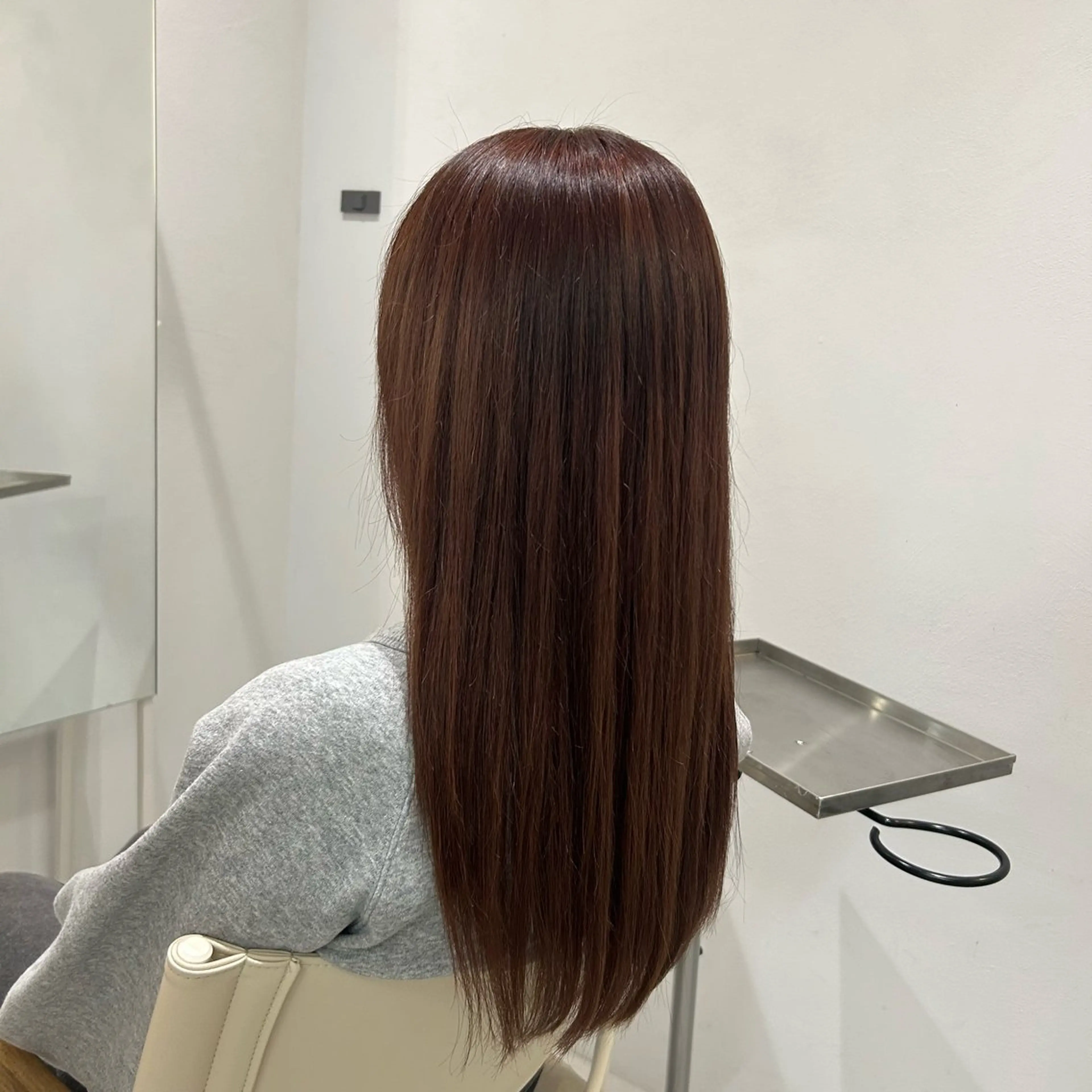 ロング カラー ✨ハイトーン/暗髪/ ハイライト/松岡✨のヘアスタイル