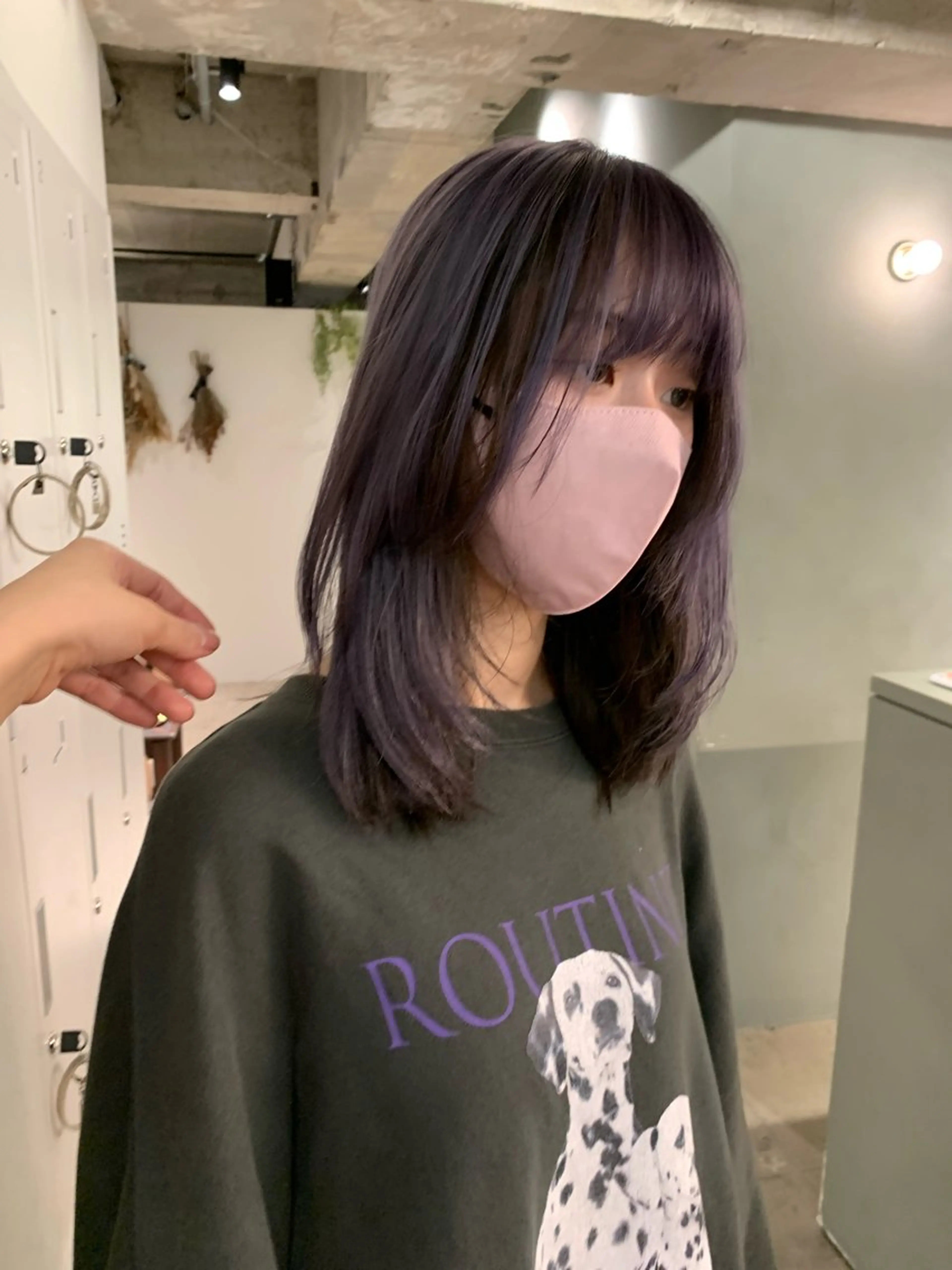 ミディアム ヘアカラー TONUKOA RUA下北沢店【トヌコア ルア】所属・丸山璃子 /パーマ/レイヤーのヘアスタイル