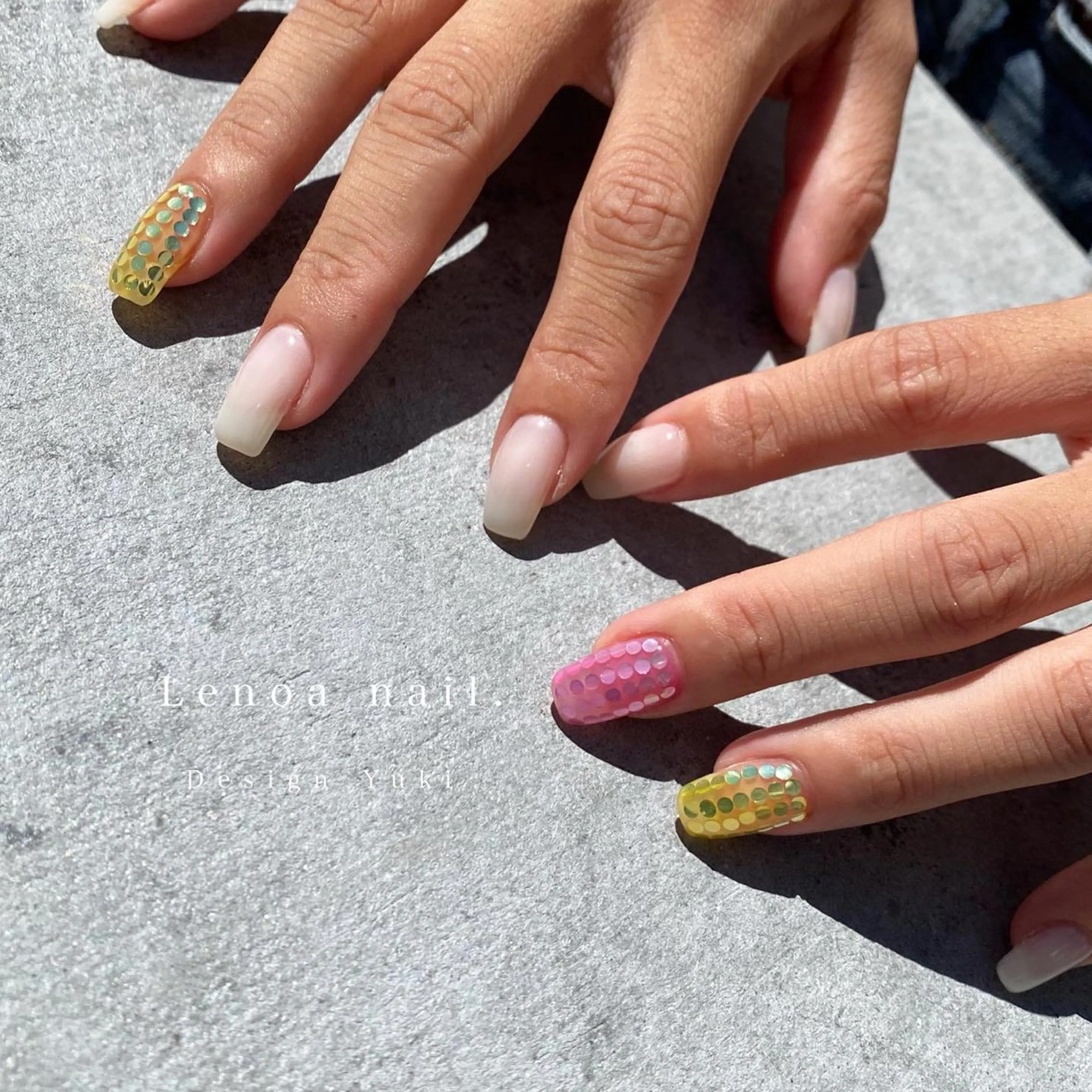 ネイル ハンドネイル Lenoa Yukiのネイルデザイン