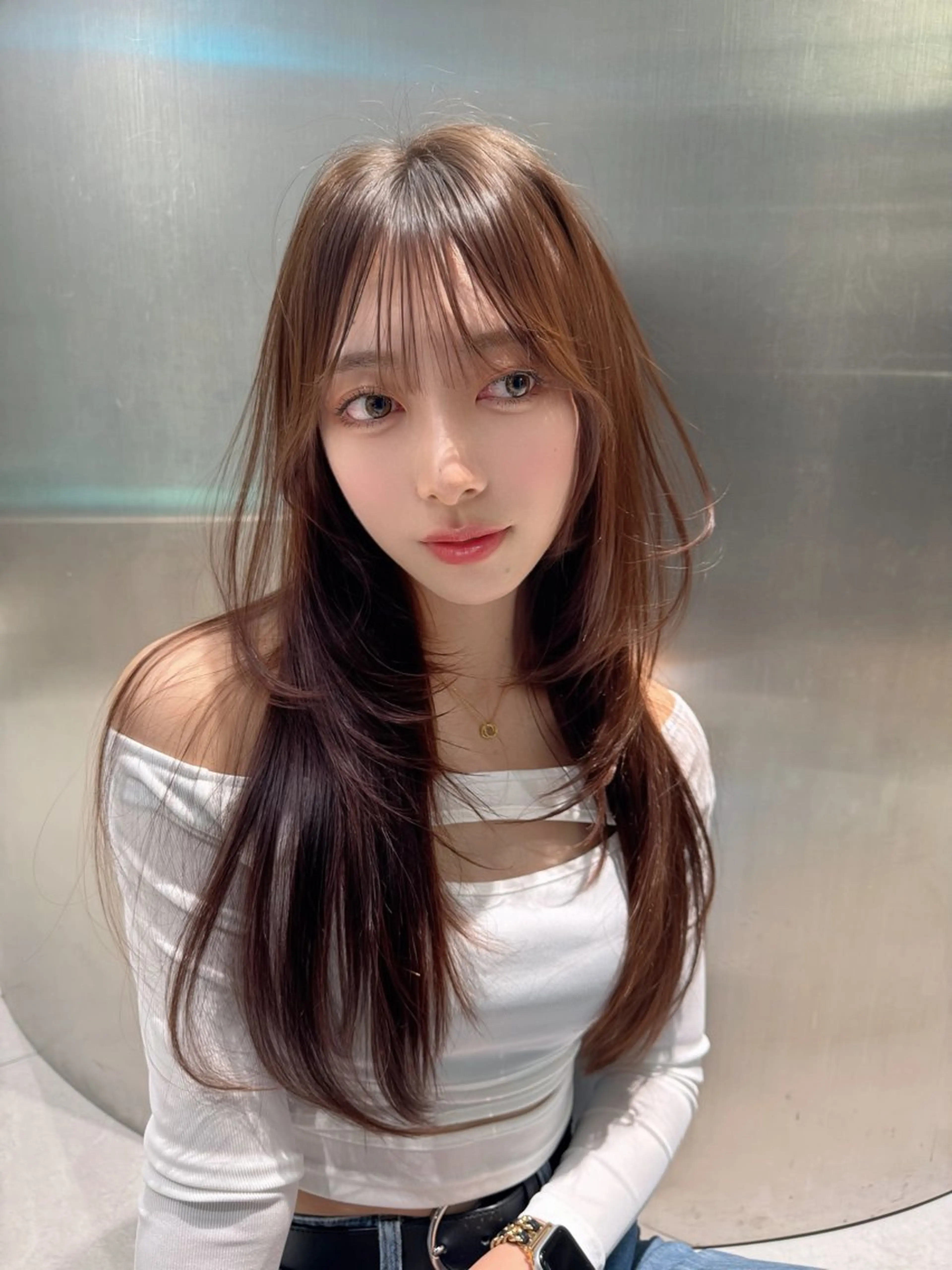 カラー ゆうま🌈艶髪カラー 🫧髪質改善のヘアスタイル