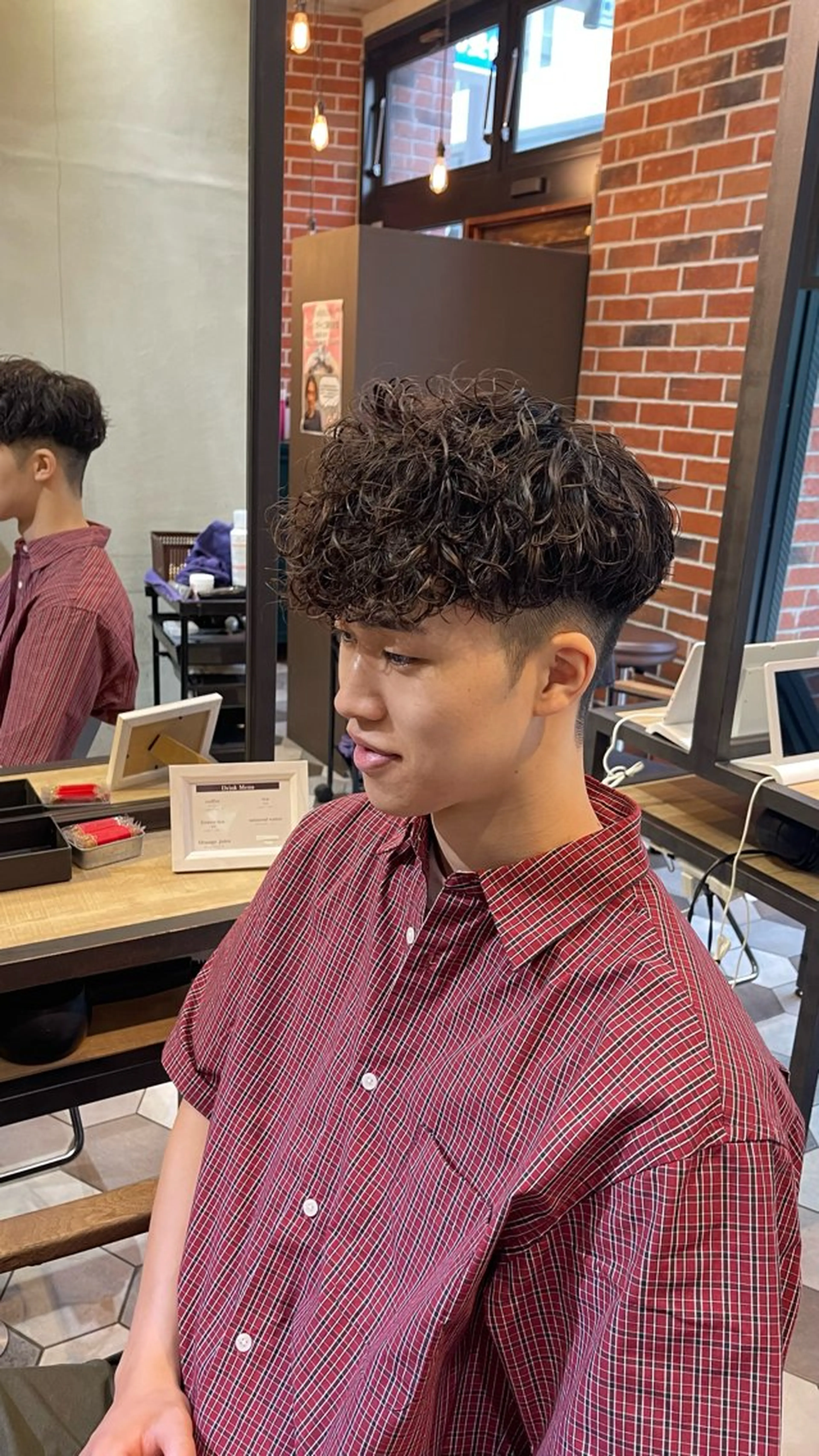 パーマ メンズ 大人男子の メンズパーマのヘアスタイル