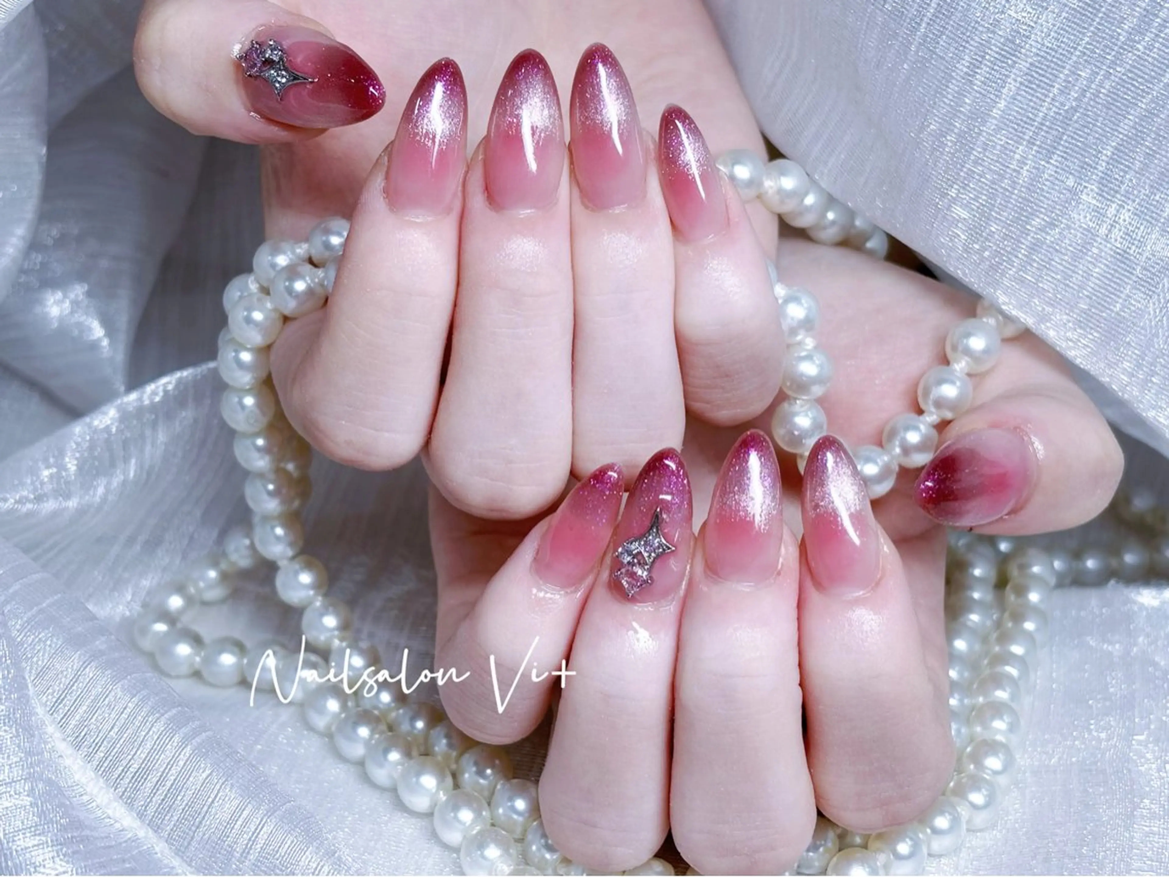 ネイル ハンドネイル Nailsalon Vi+ももか🩷のネイルデザイン