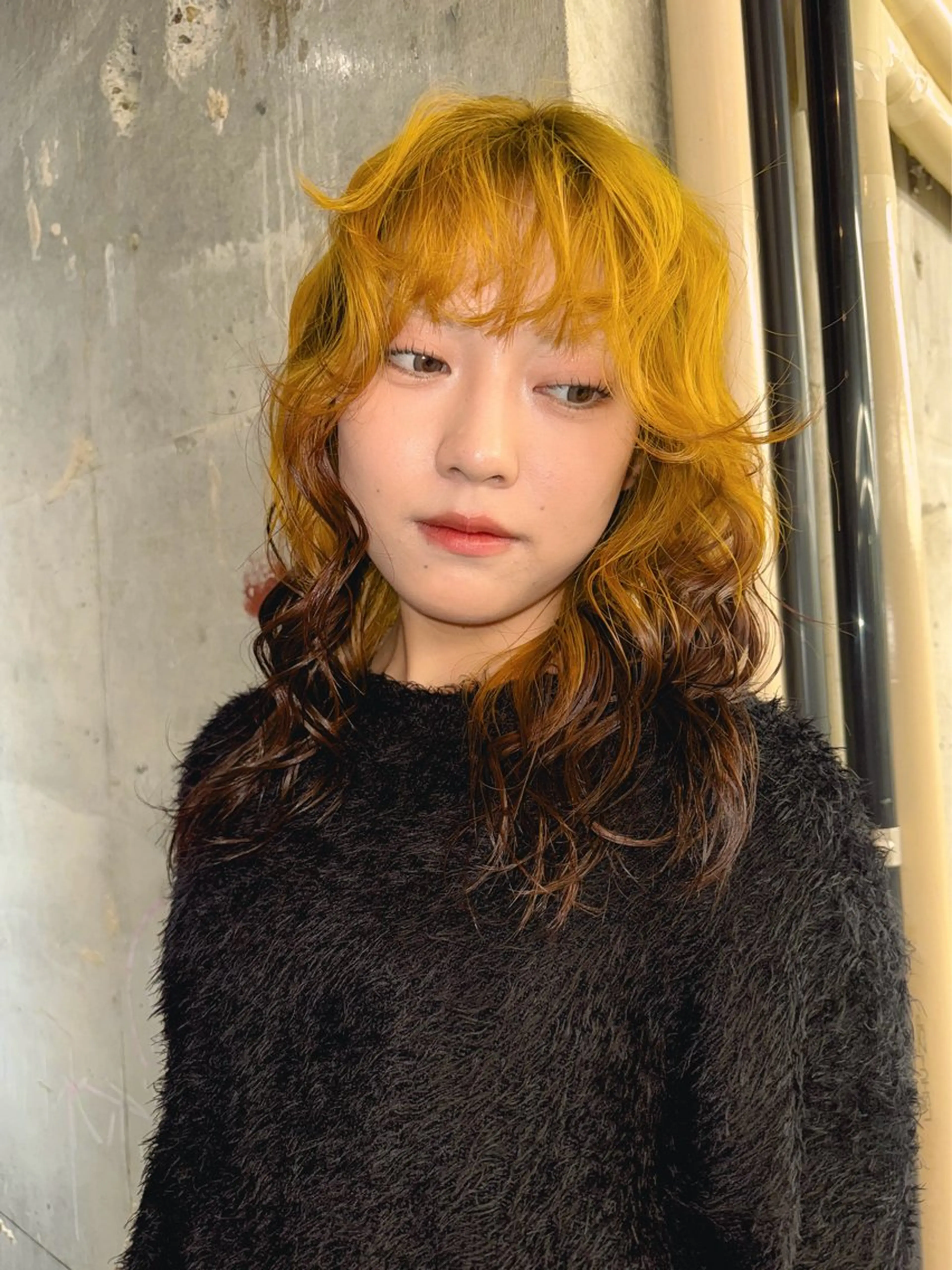 ロング 鶴舞ショートカット モデルnanamiのヘアスタイル
