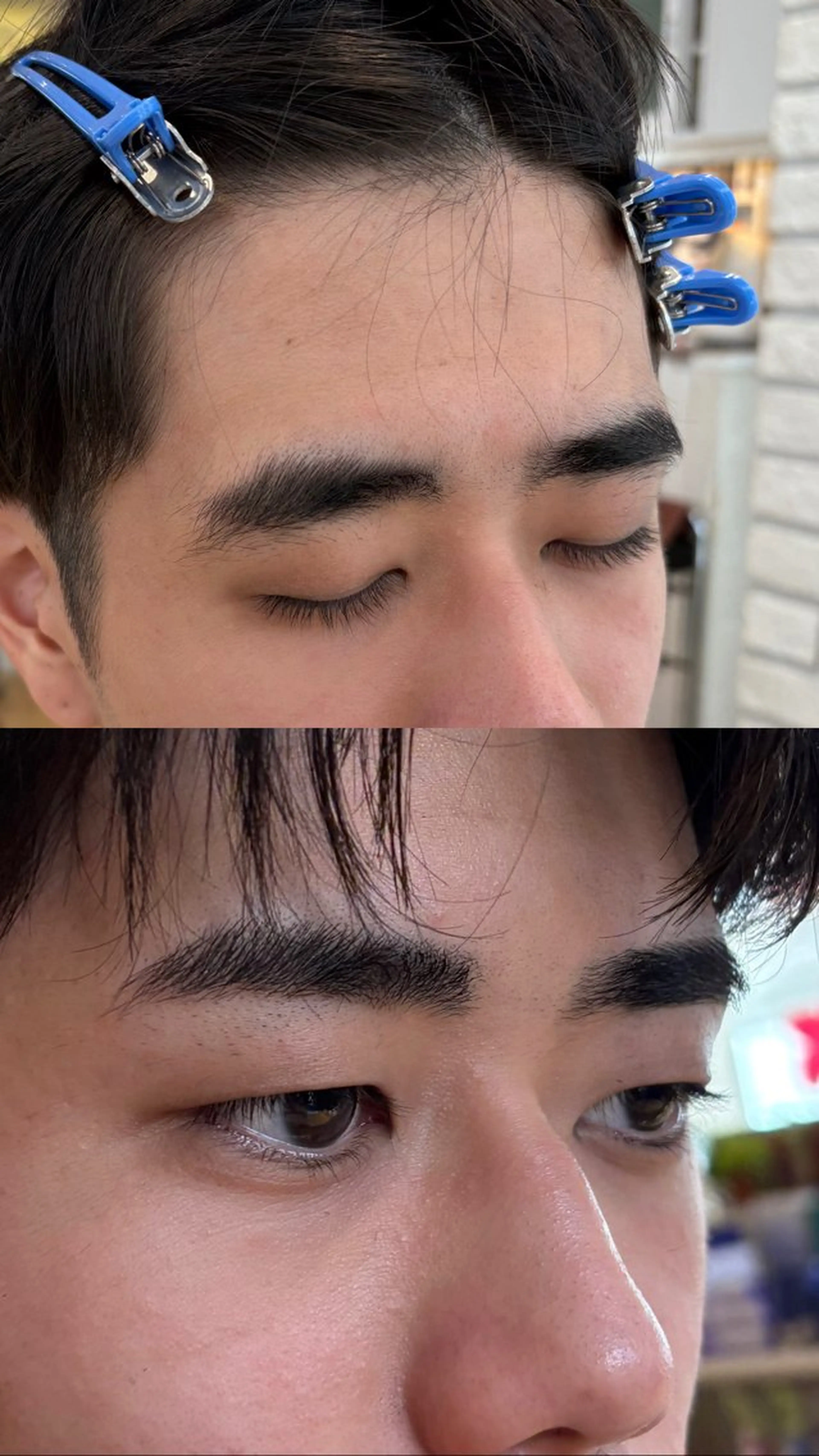 アイブロウ 山﨑悠真 /心斎橋/メンズのヘアスタイル