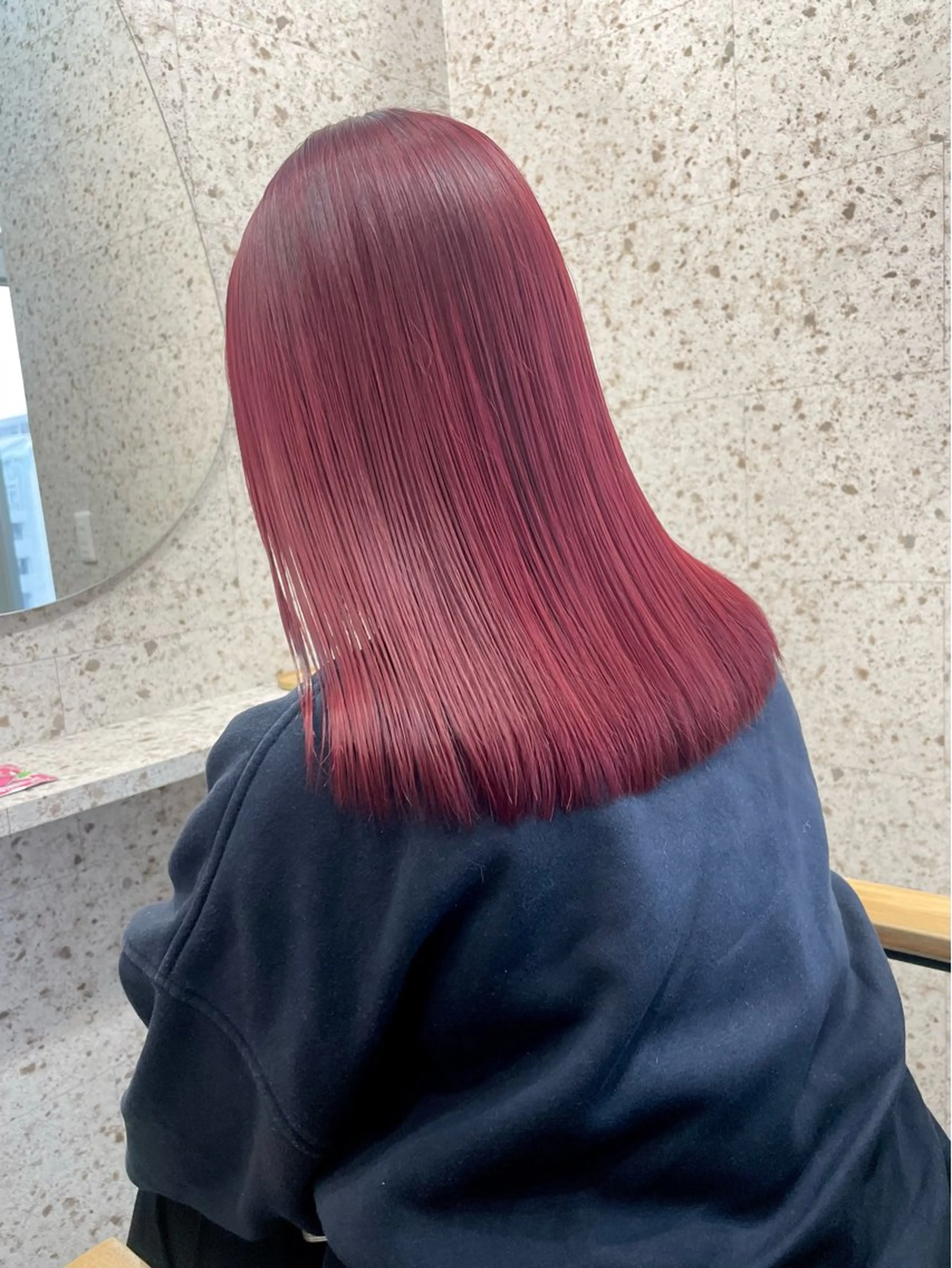 セミロング カラー lani hair salon所属・SHOTO ハイトー ン/ブロンドカラーのヘアスタイル