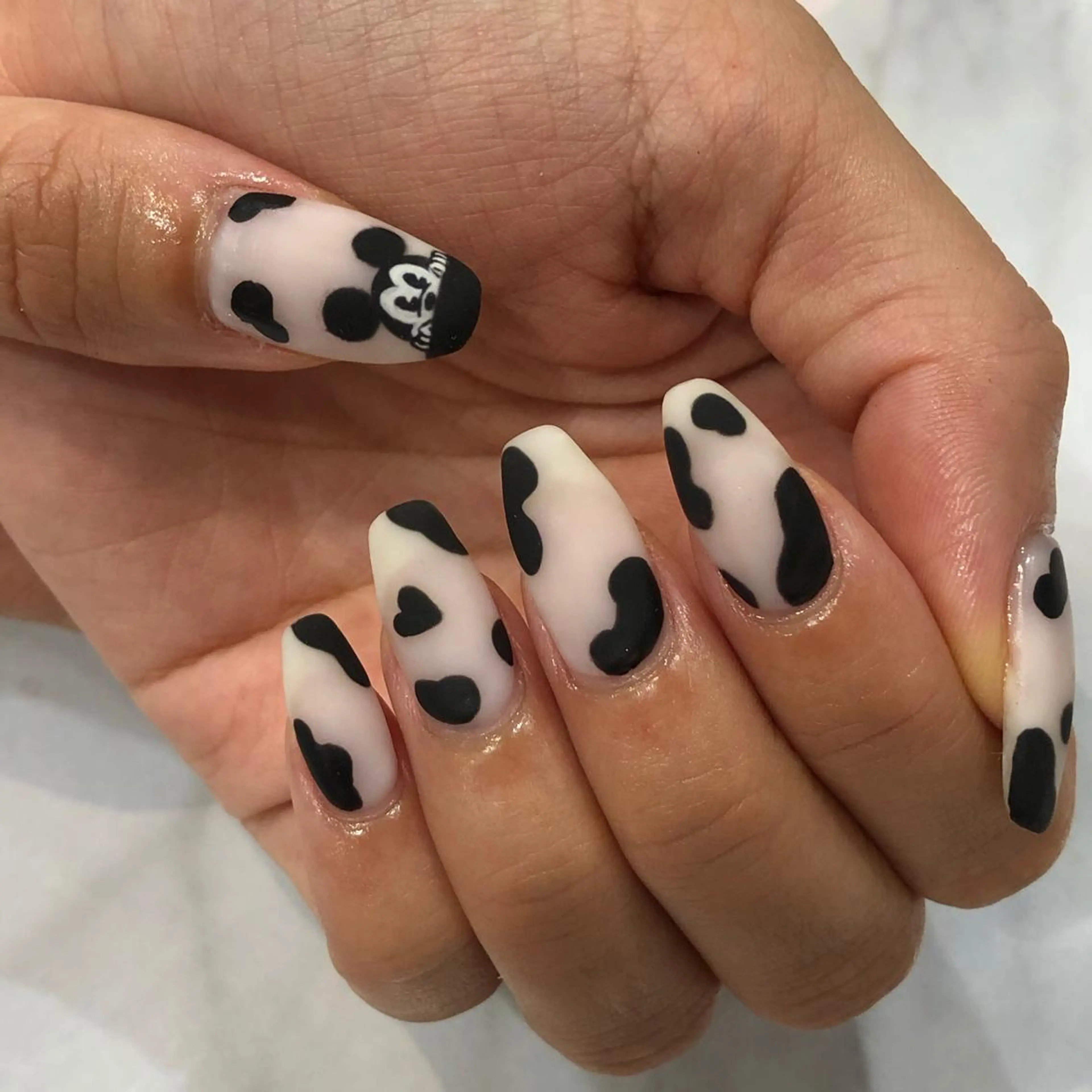 ネイル アニマル柄 OISHI .Aのネイルデザイン