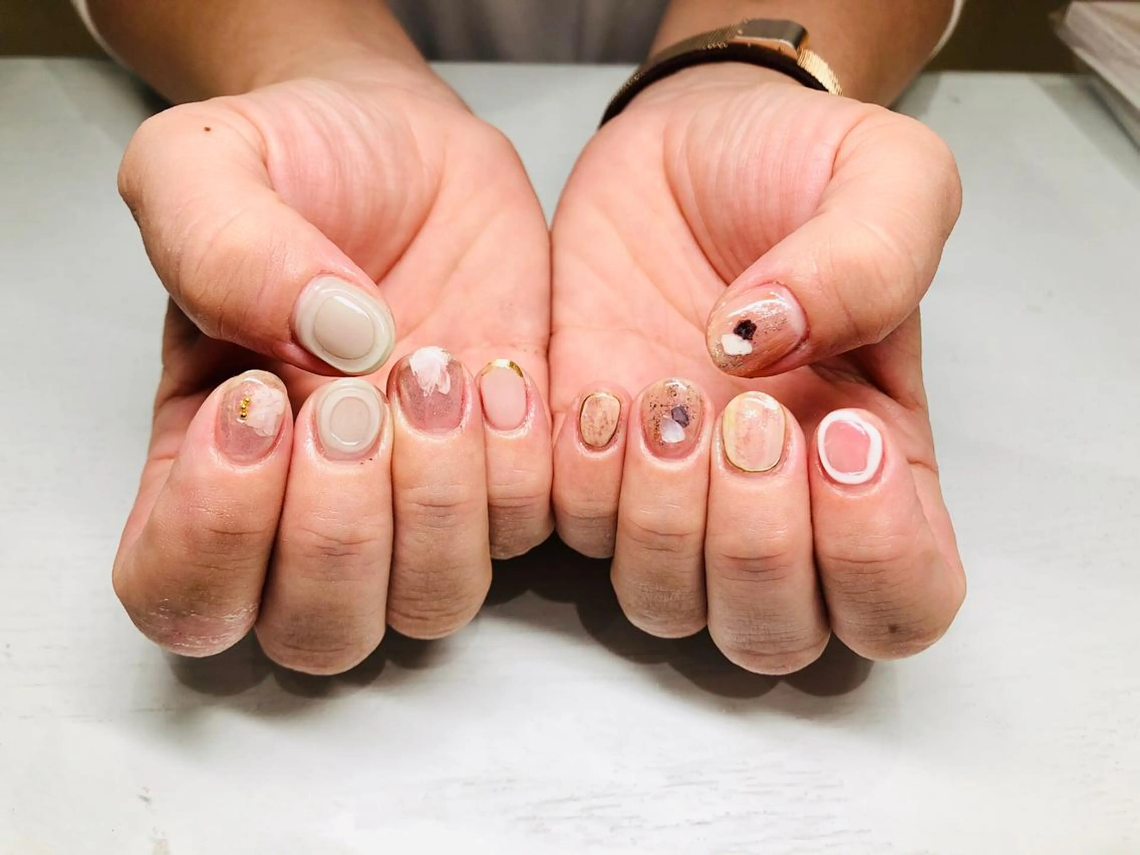 ネイル いちじゅう あおいのネイルデザイン