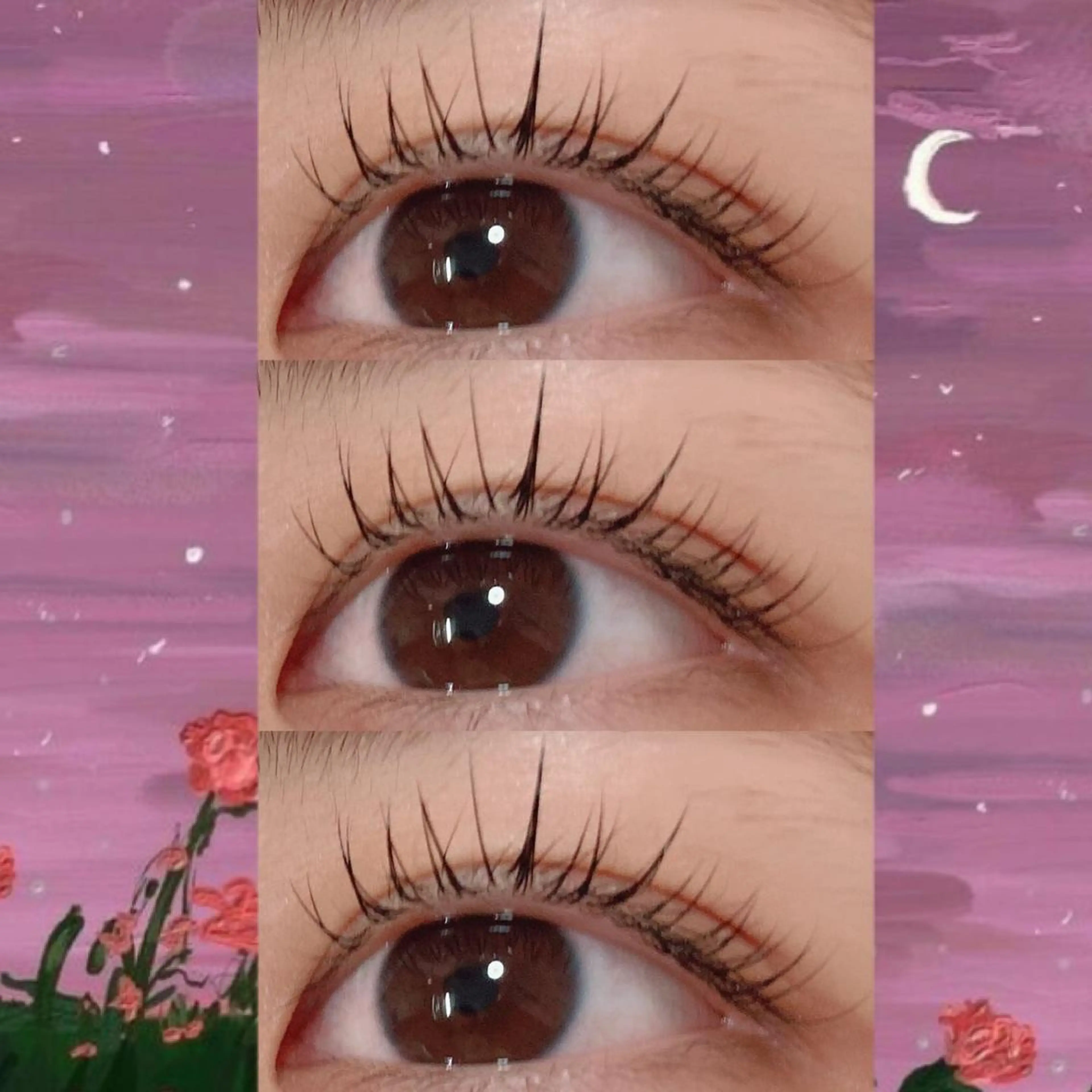 マツエク・マツパ フラットラッシュ 韓国風マツエク まつげパーマ 一重×まつ毛パーマ orihara𐙚 まつげパーマ/眉毛のマツエク・マツパデザイン