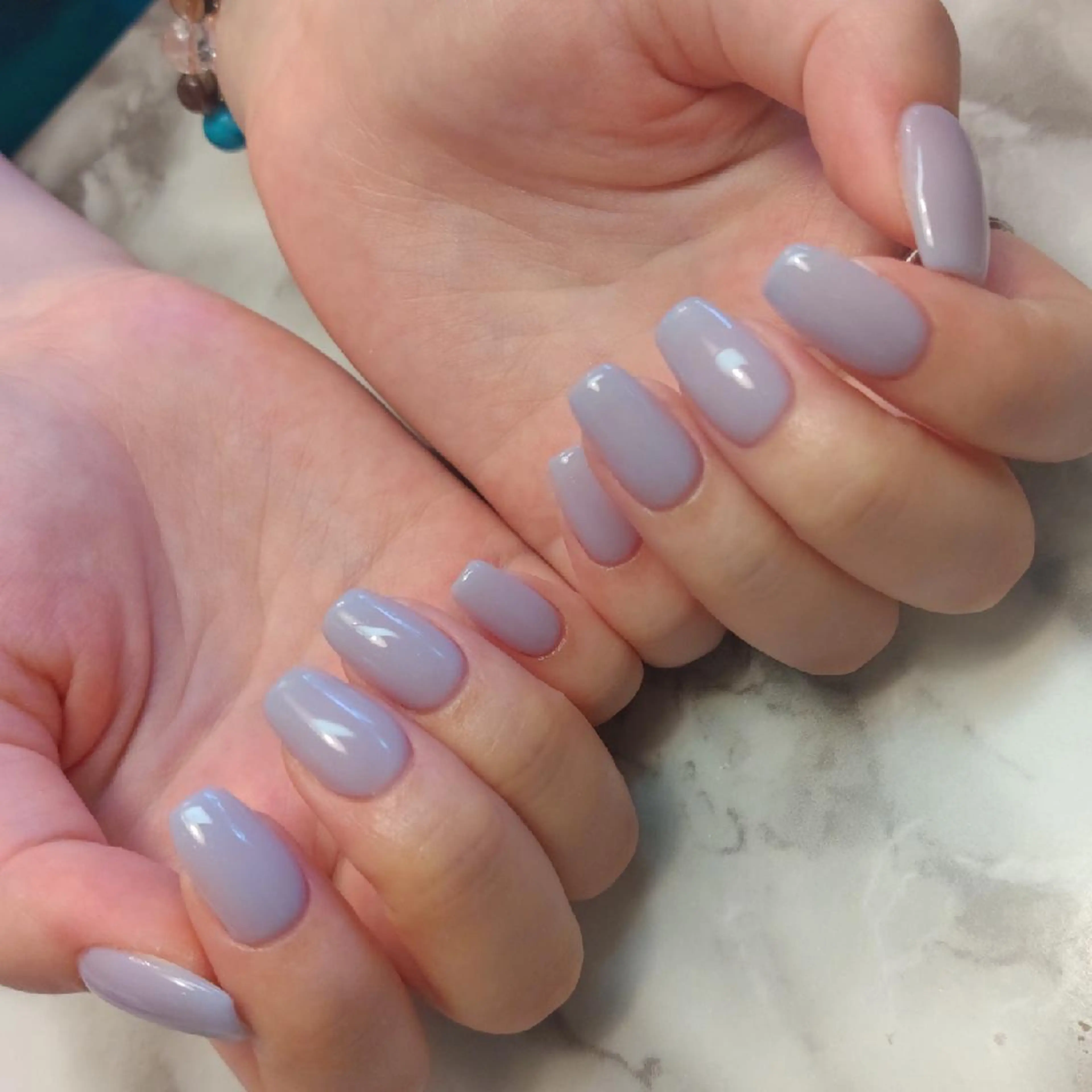 ネイル ワンカラーネイル ジェヌインネイル 河内のネイルデザイン