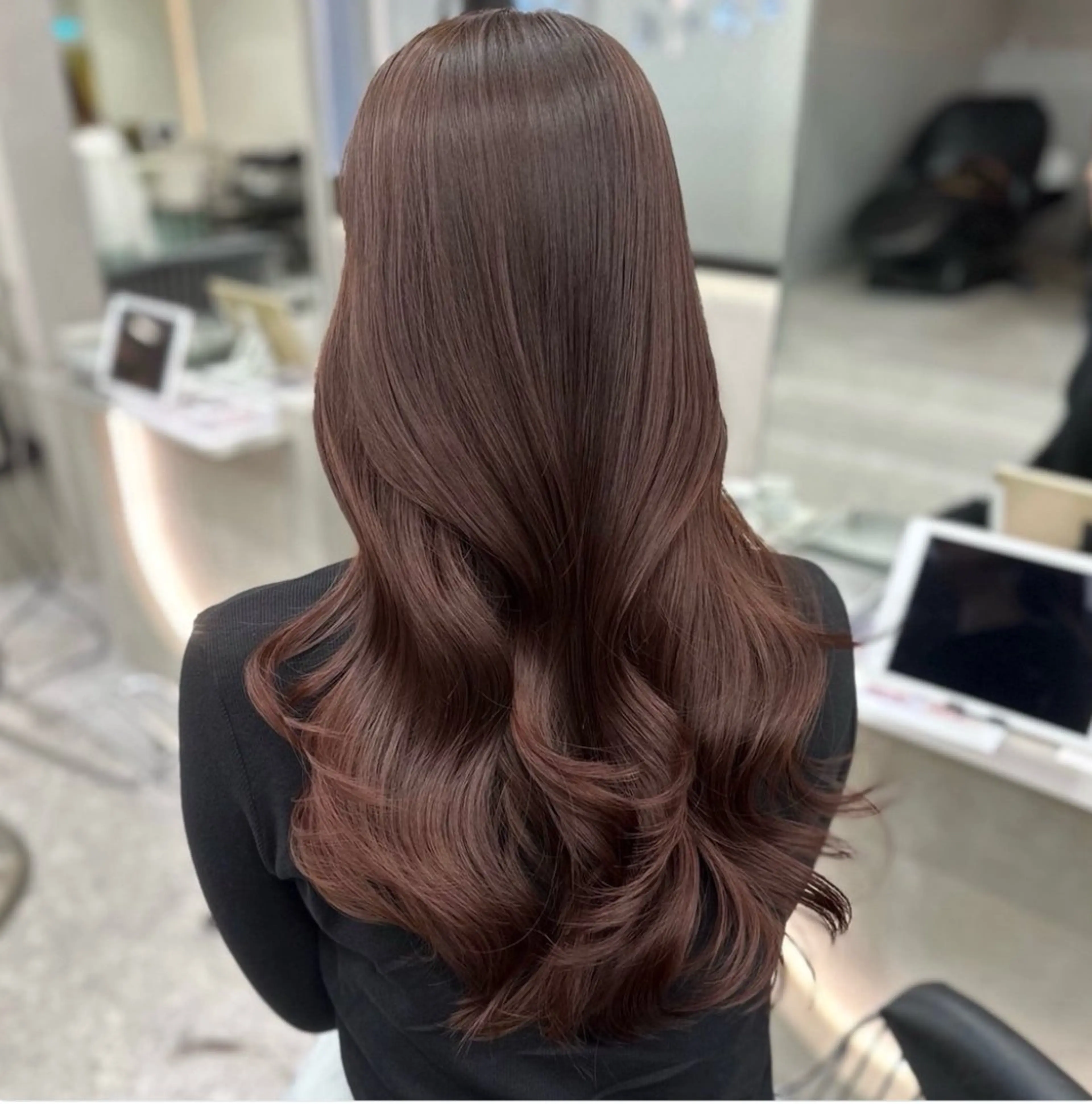 カラー ヘアカラー トリートメント nao 艶カラー🌙* :ﾟのヘアスタイル