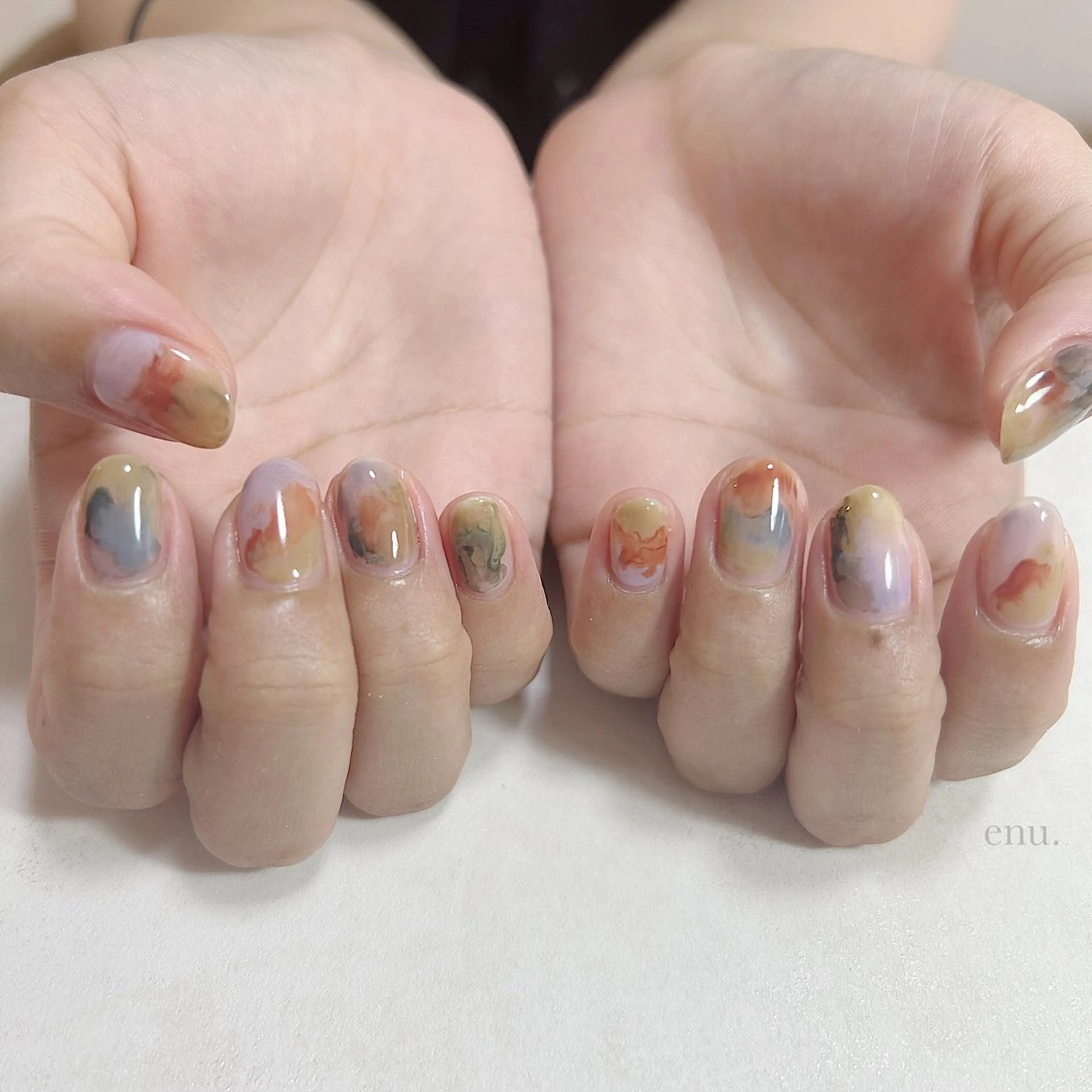 ネイル ハンドネイル enu. nanakoのネイルデザイン