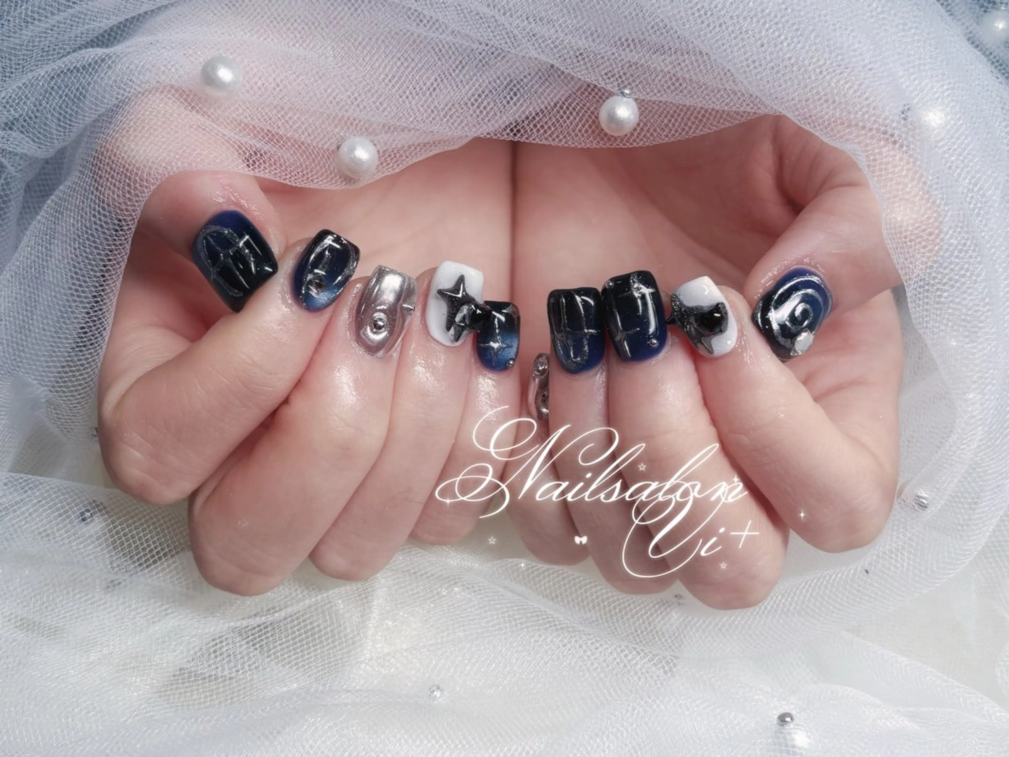 ネイル ハンドネイル 𝒦𝐸𝐼𝒩𝒜 錦糸町ネイルのネイルデザイン